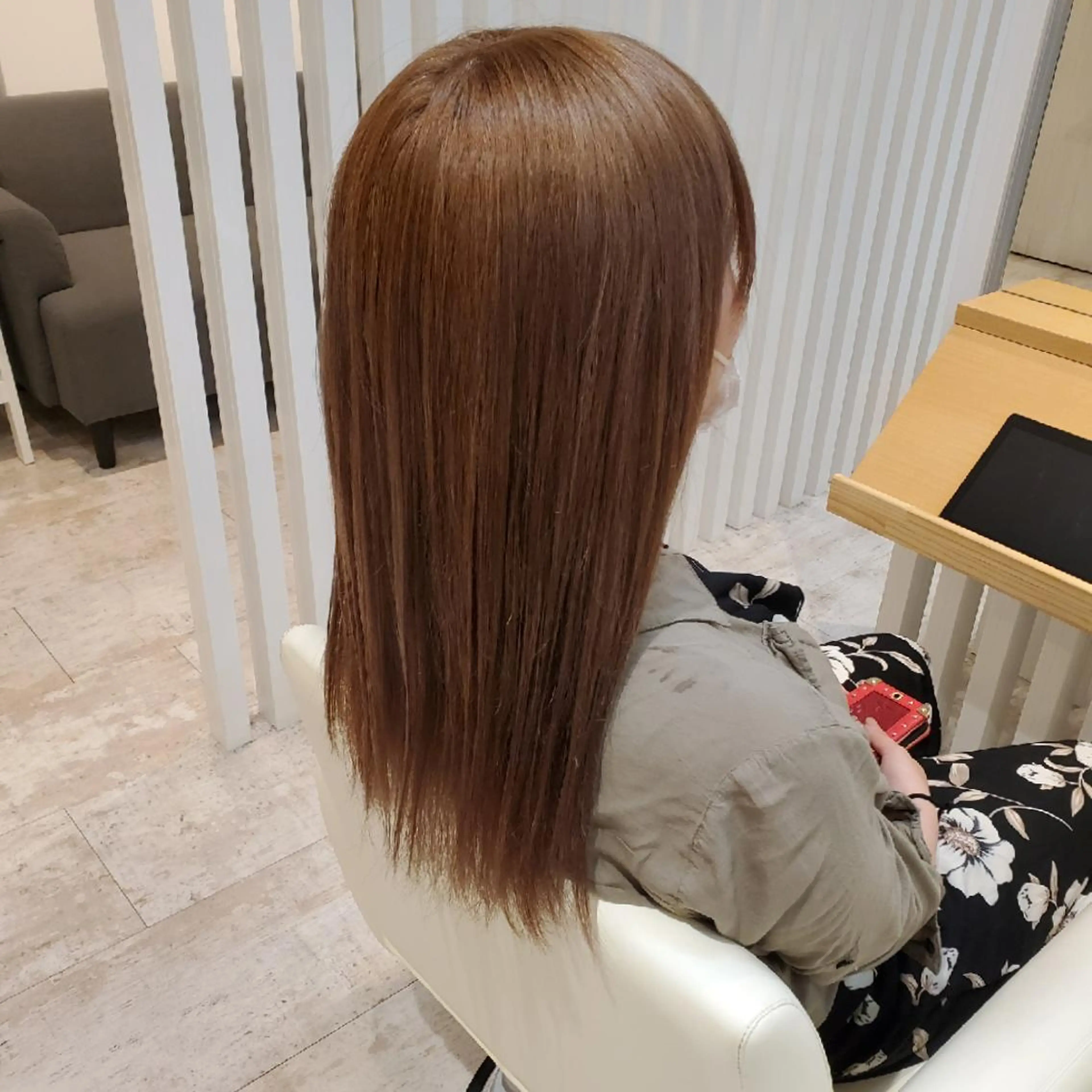 セミロング カラー トリートメント 北九州美容室 🕊️わかな✂︎のヘアスタイル