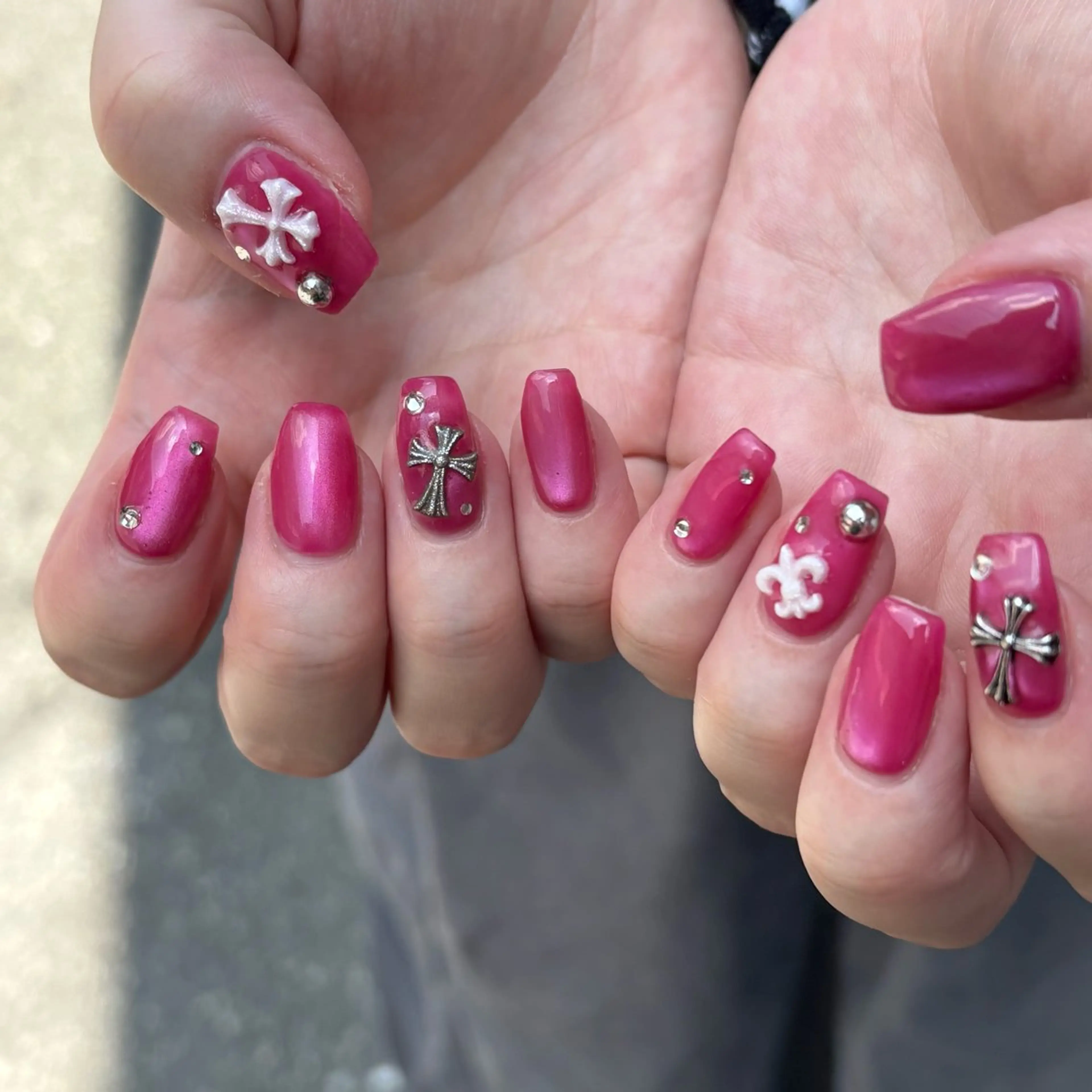 ネイル マグネットネイル Lélia nailのネイルデザイン