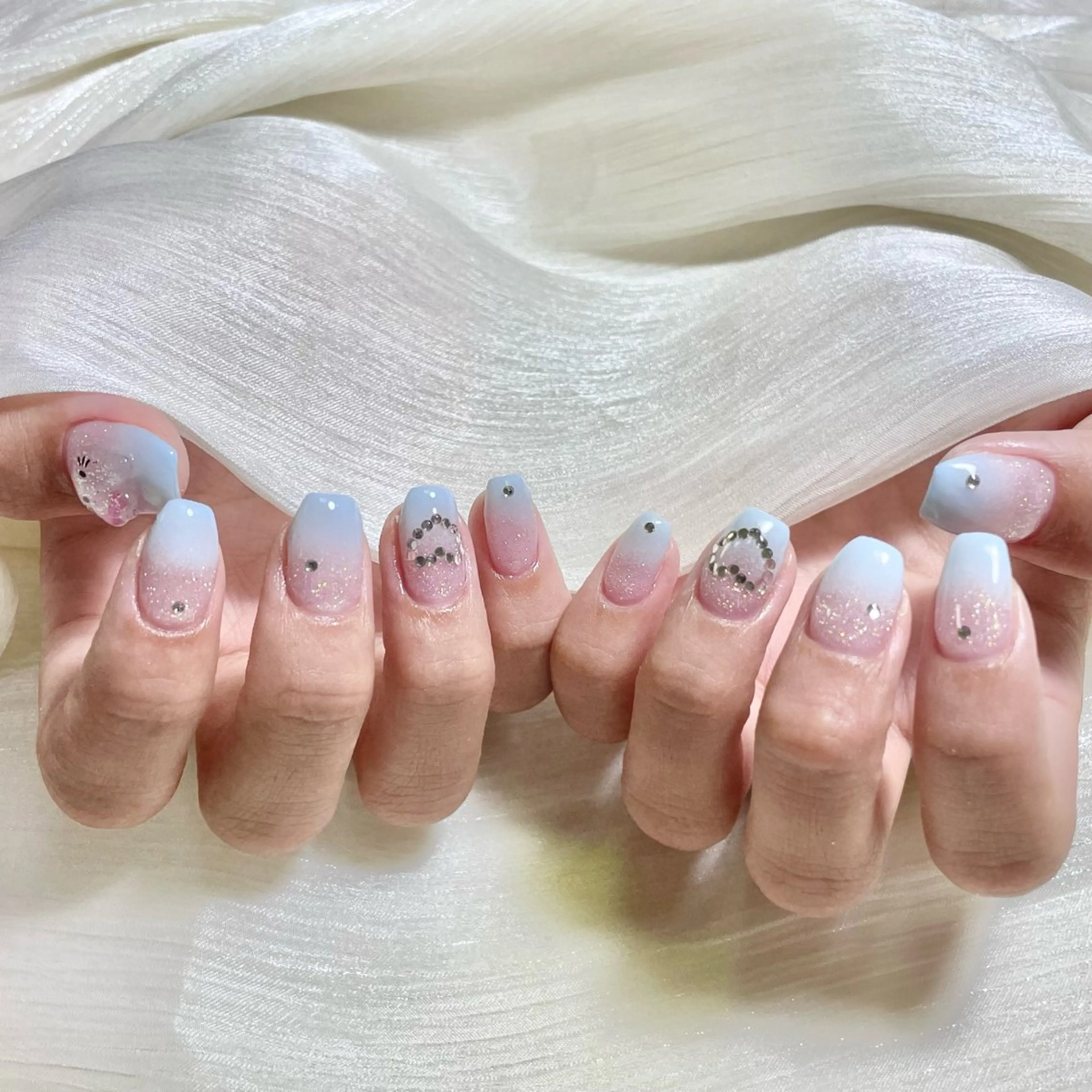 ネイル ハンドネイル By moonネイル 🌷ワンホン/韓国風のネイルデザイン