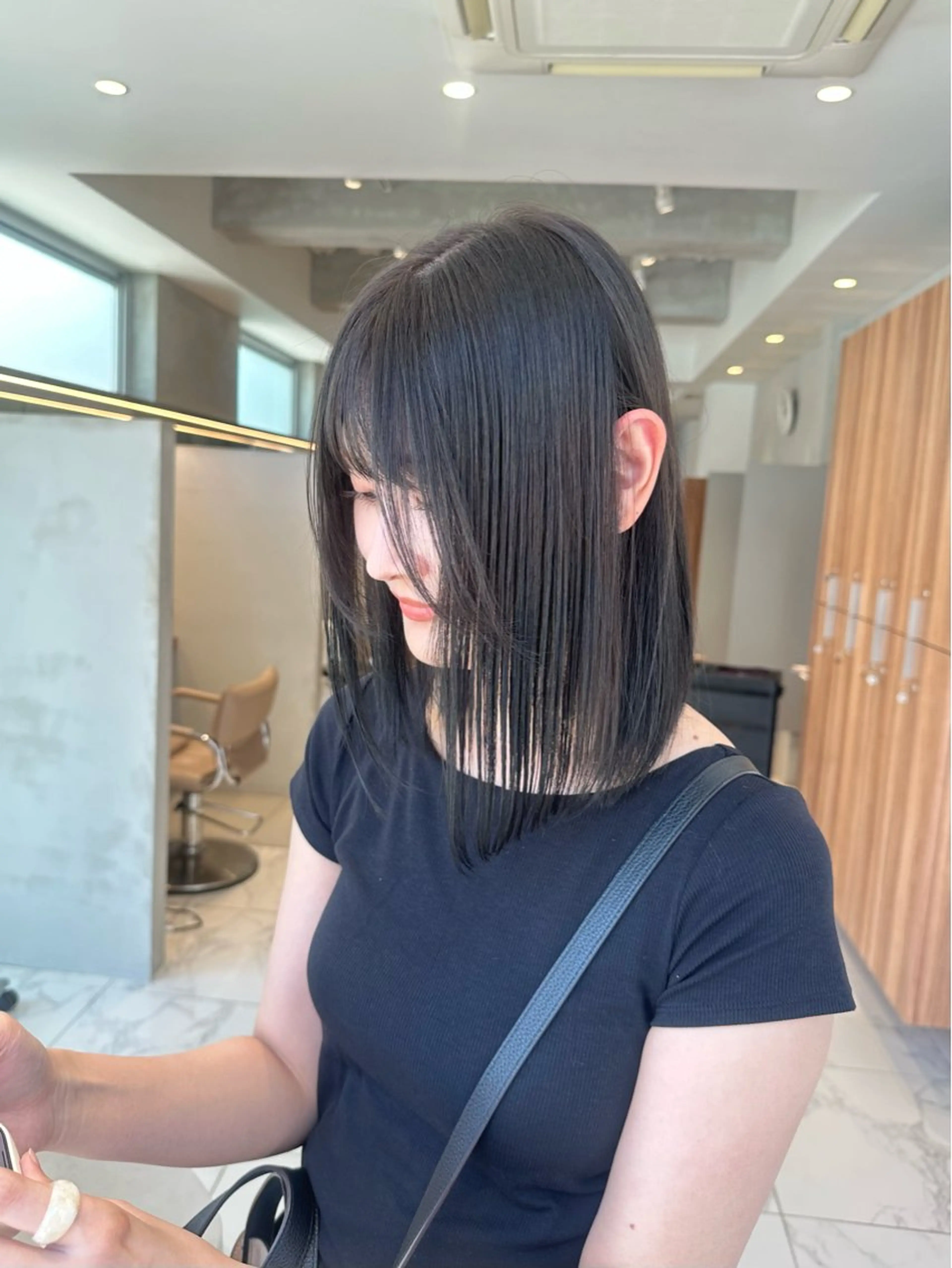 カラー ヘアカラー saya / 透明感カラー🤍🫧のヘアスタイル