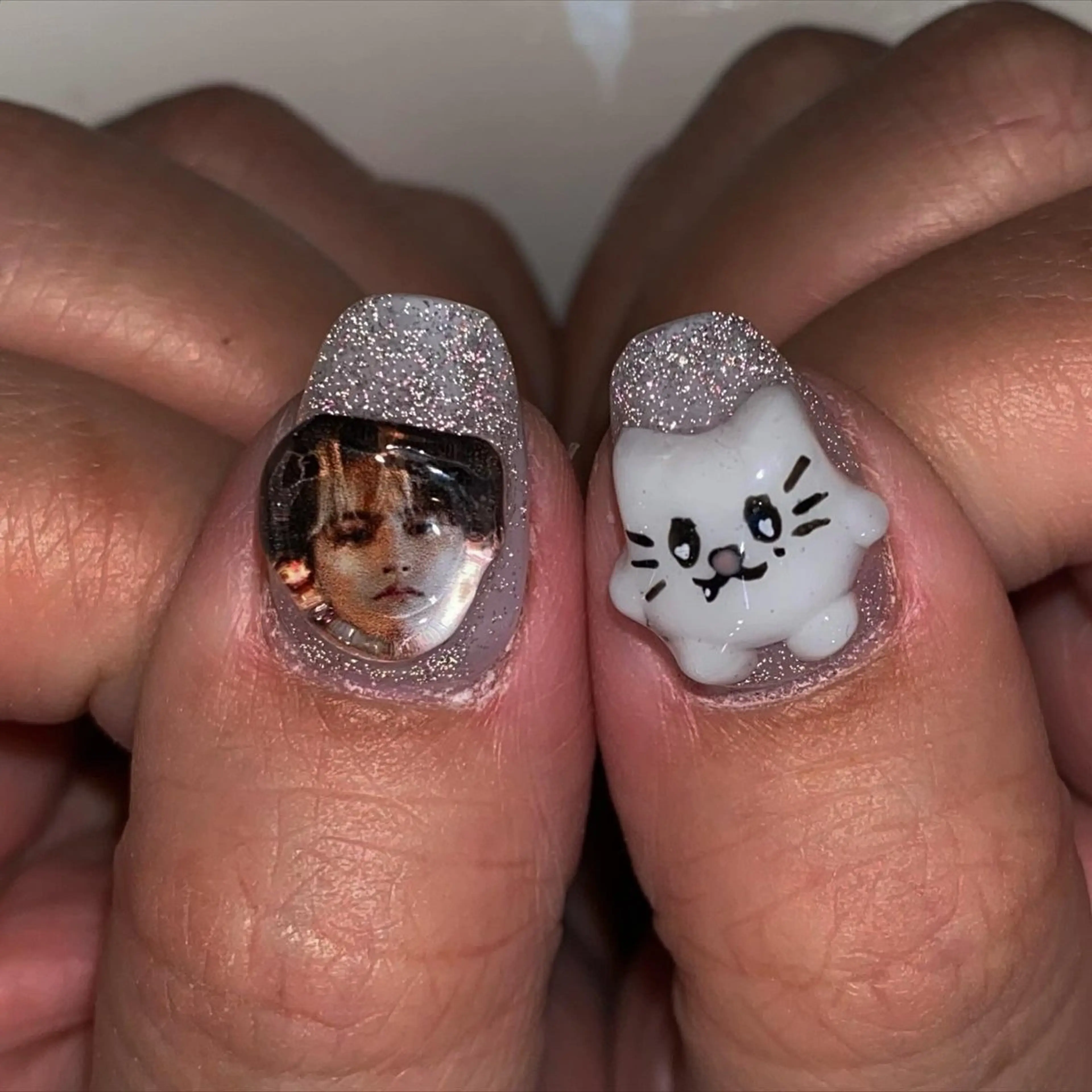 ネイル 個性派/ちゅるん/ モチ好評◎｜MIKIのネイルデザイン