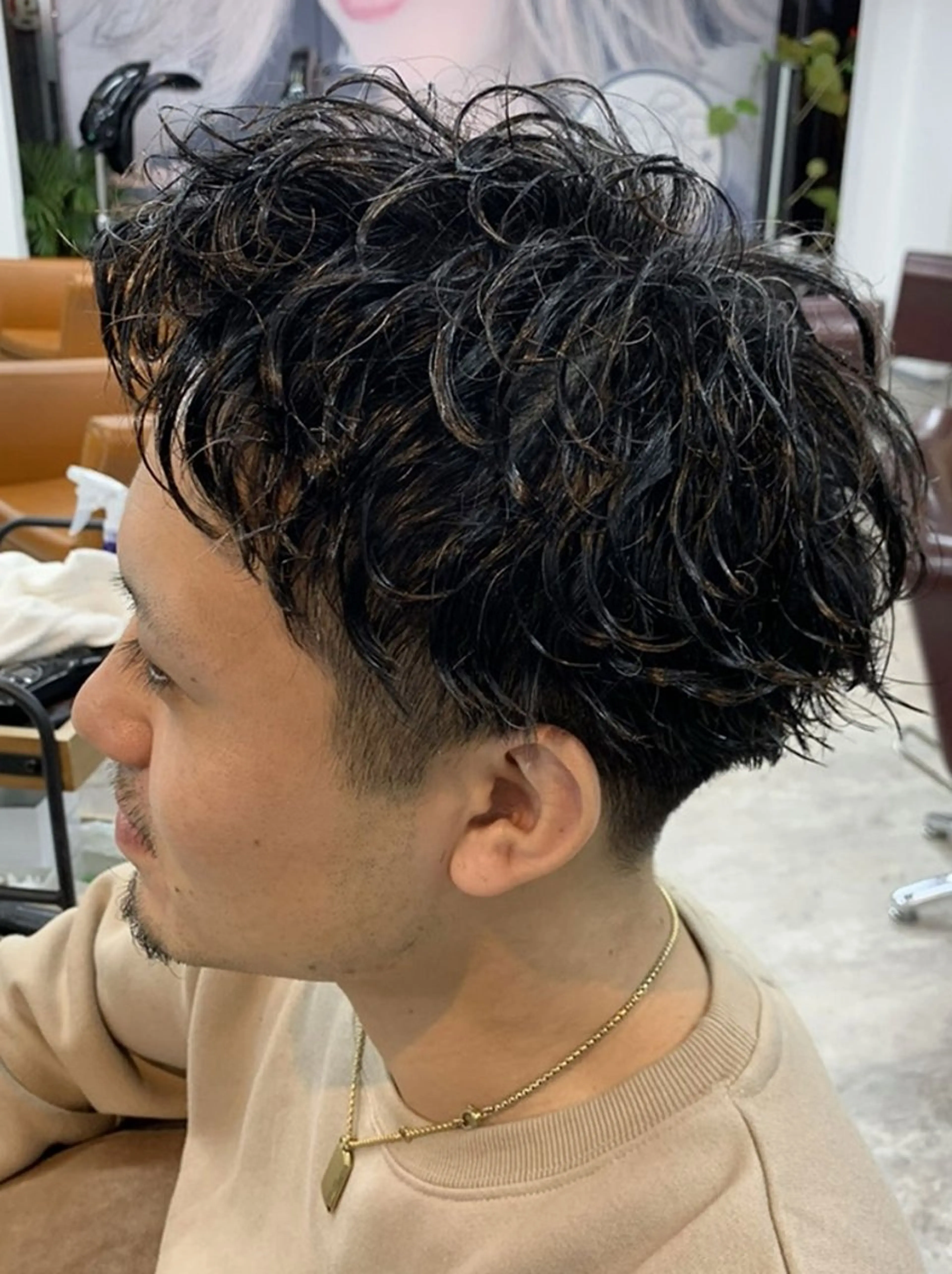 パーマ メンズ 【peqss】澤村 美優のヘアスタイル