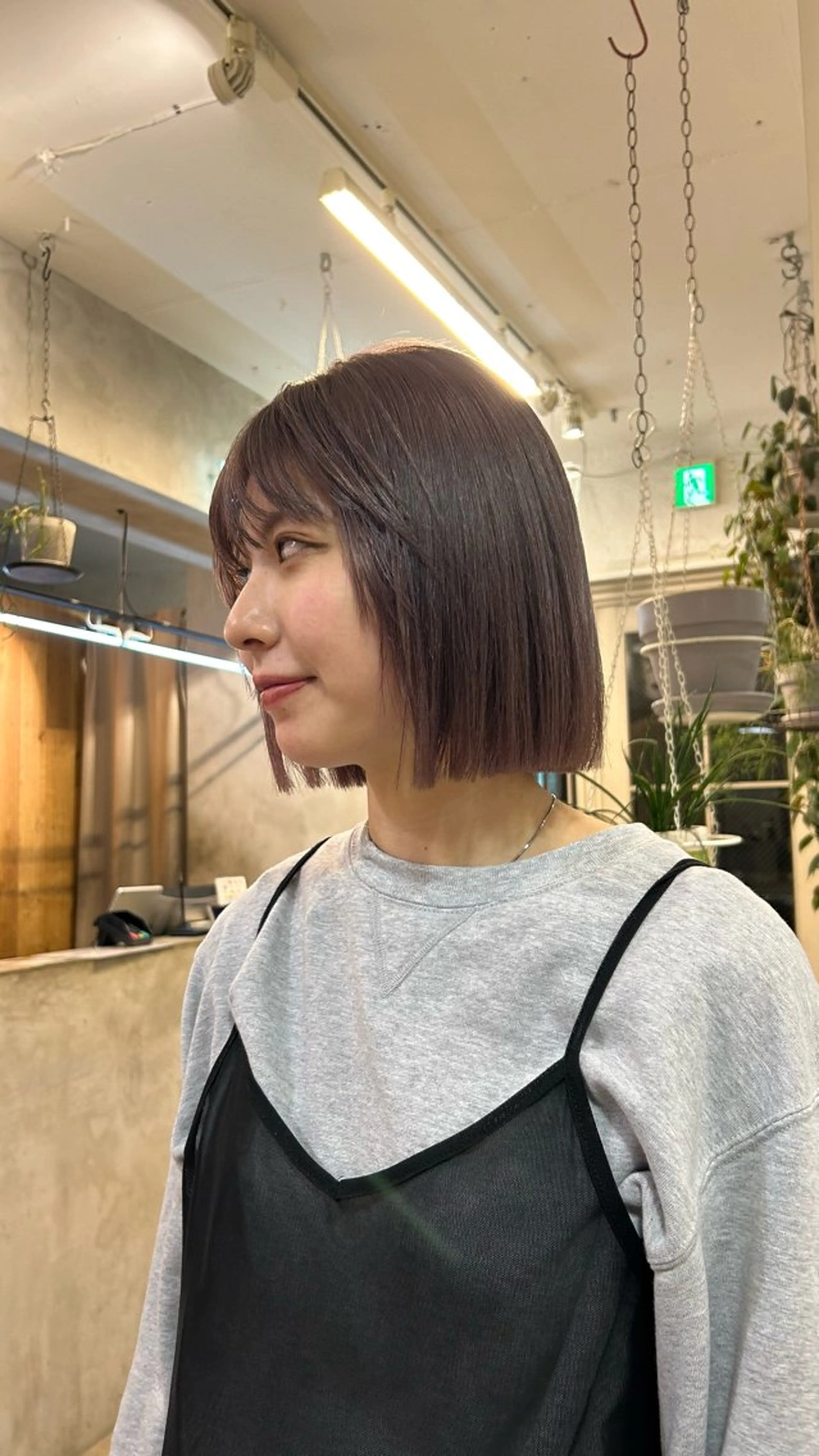 ショート カラー 切りっぱなしボブ ボブ カット トリートメント じゅわっと暖色カラー 🍊Moemiのヘアスタイル