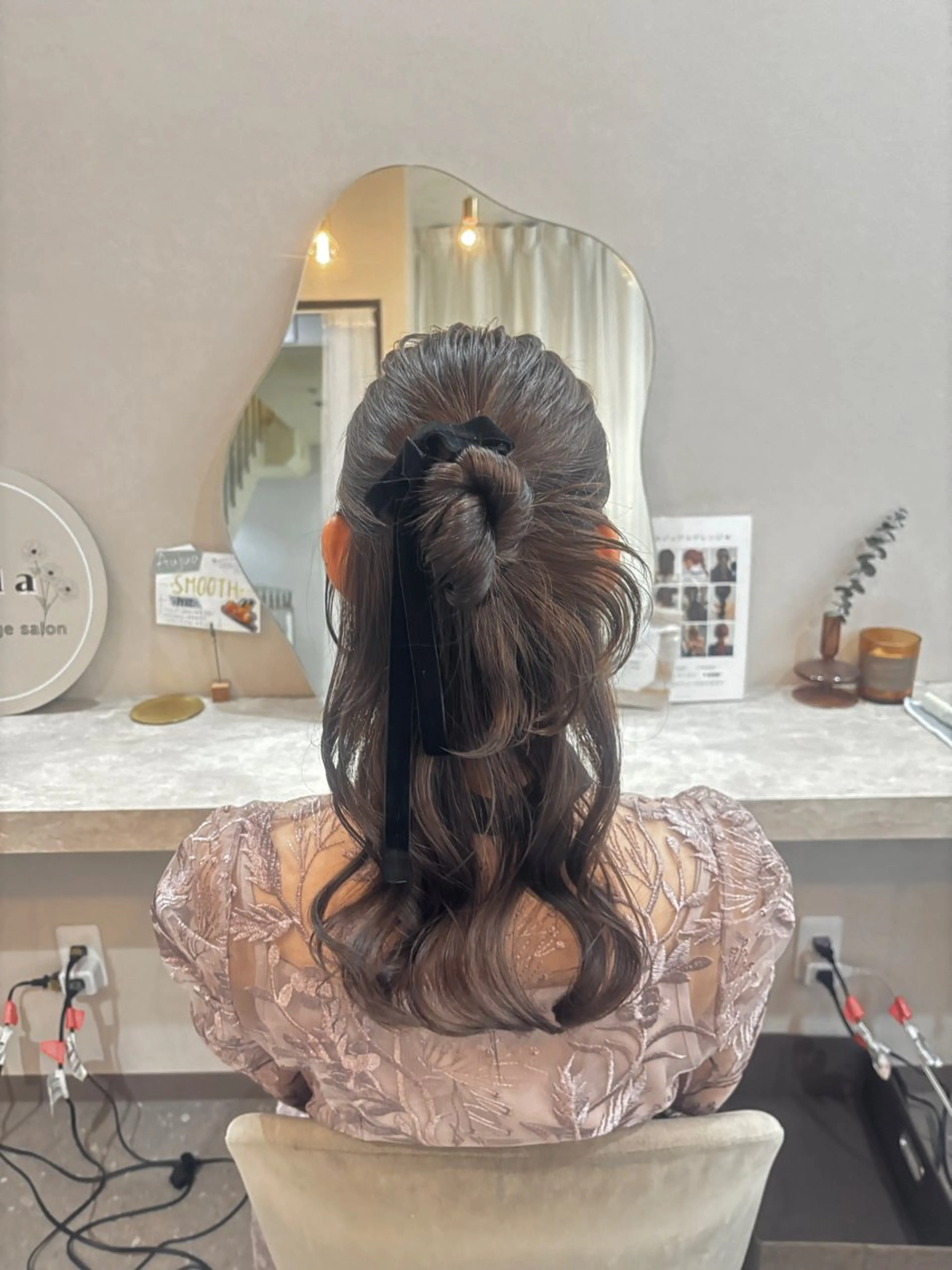 ヘアアレンジ Mila hinaのヘアスタイル