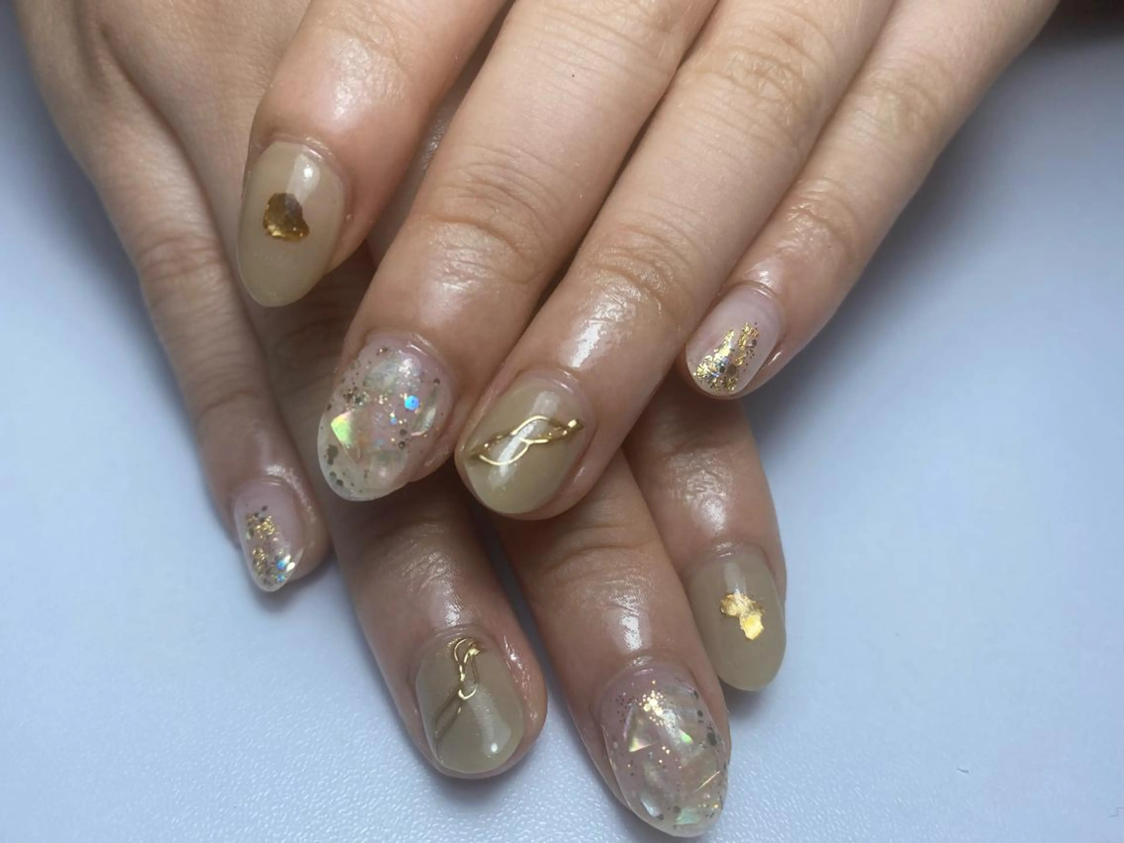 ミディアム shandy nailのネイルデザイン