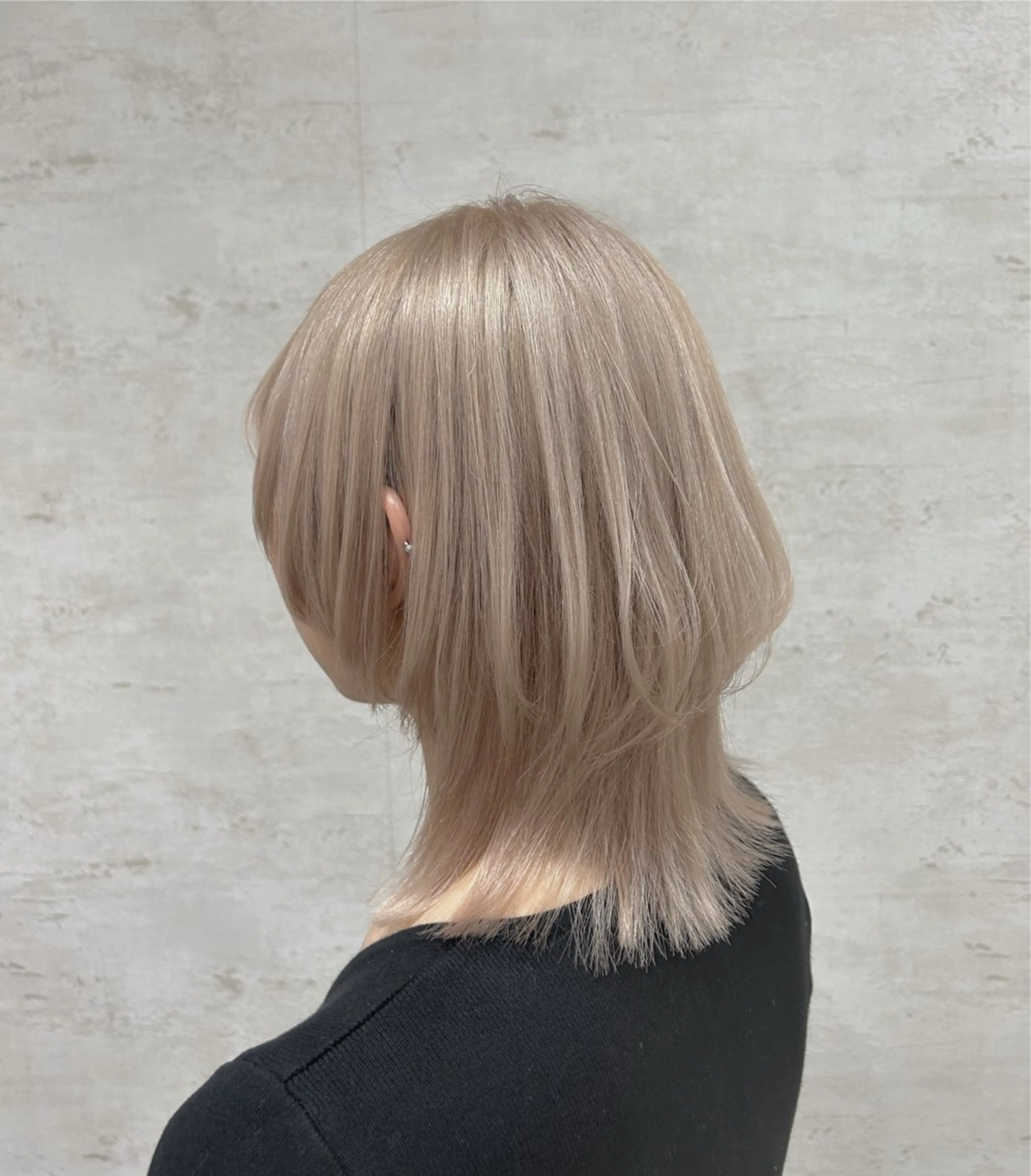 ミディアム 田畠 しずかのヘアスタイル