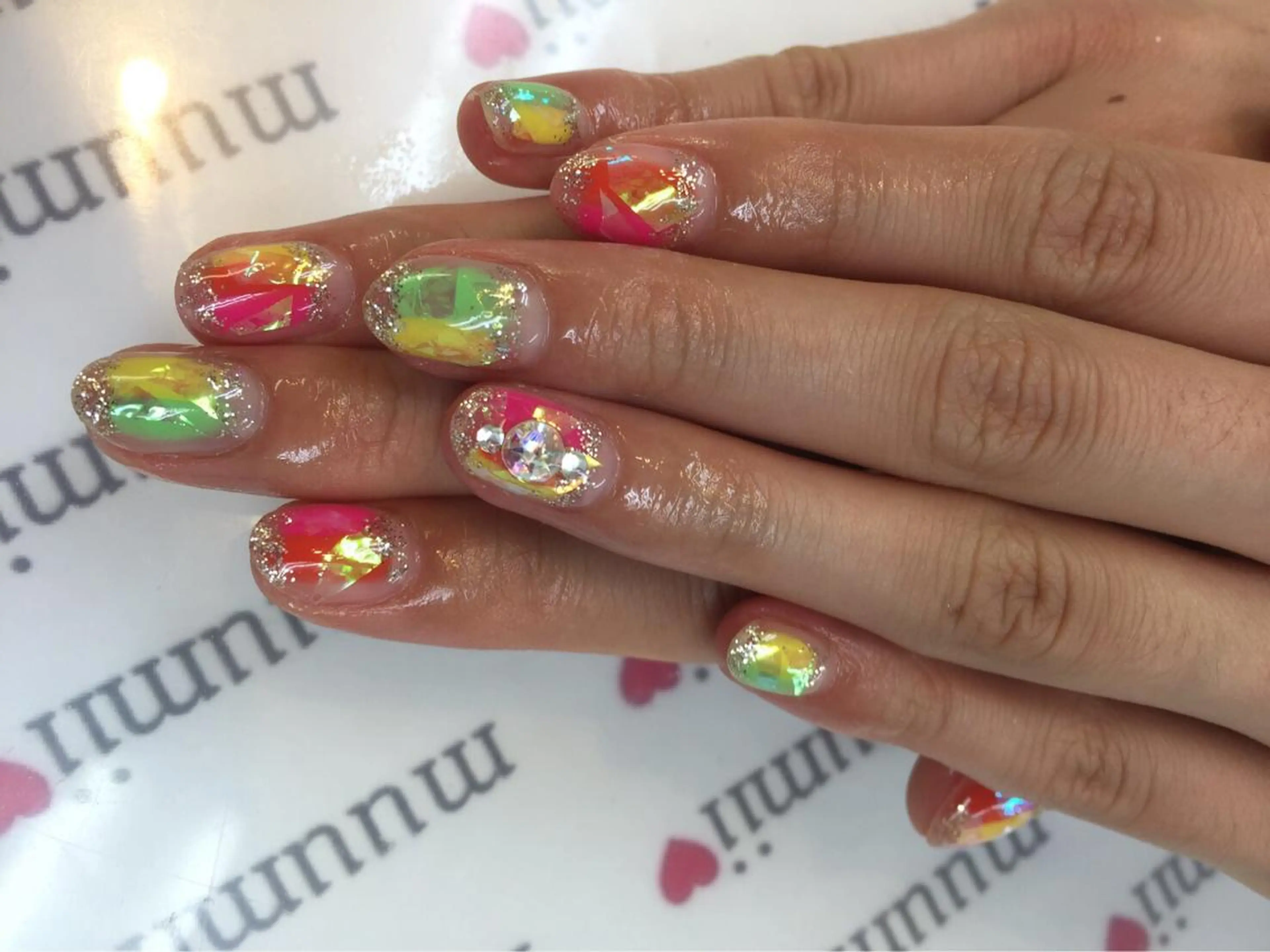 ネイル 東十条muumii ネイルまつ毛のネイルデザイン