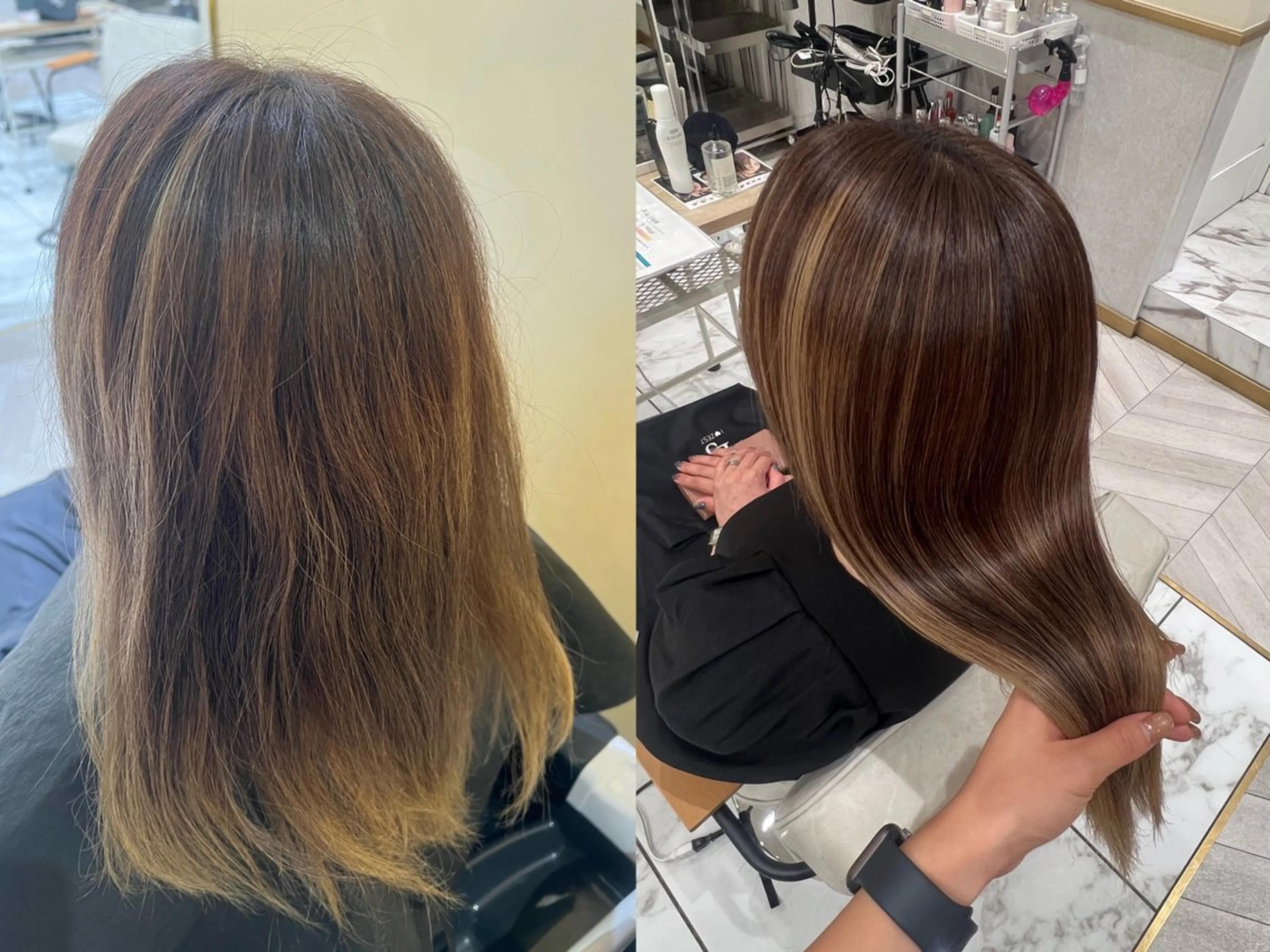 セミロング 髪質改善 トリートメント トリートメント 学生人気no.1 🦋ナツミのヘアスタイル