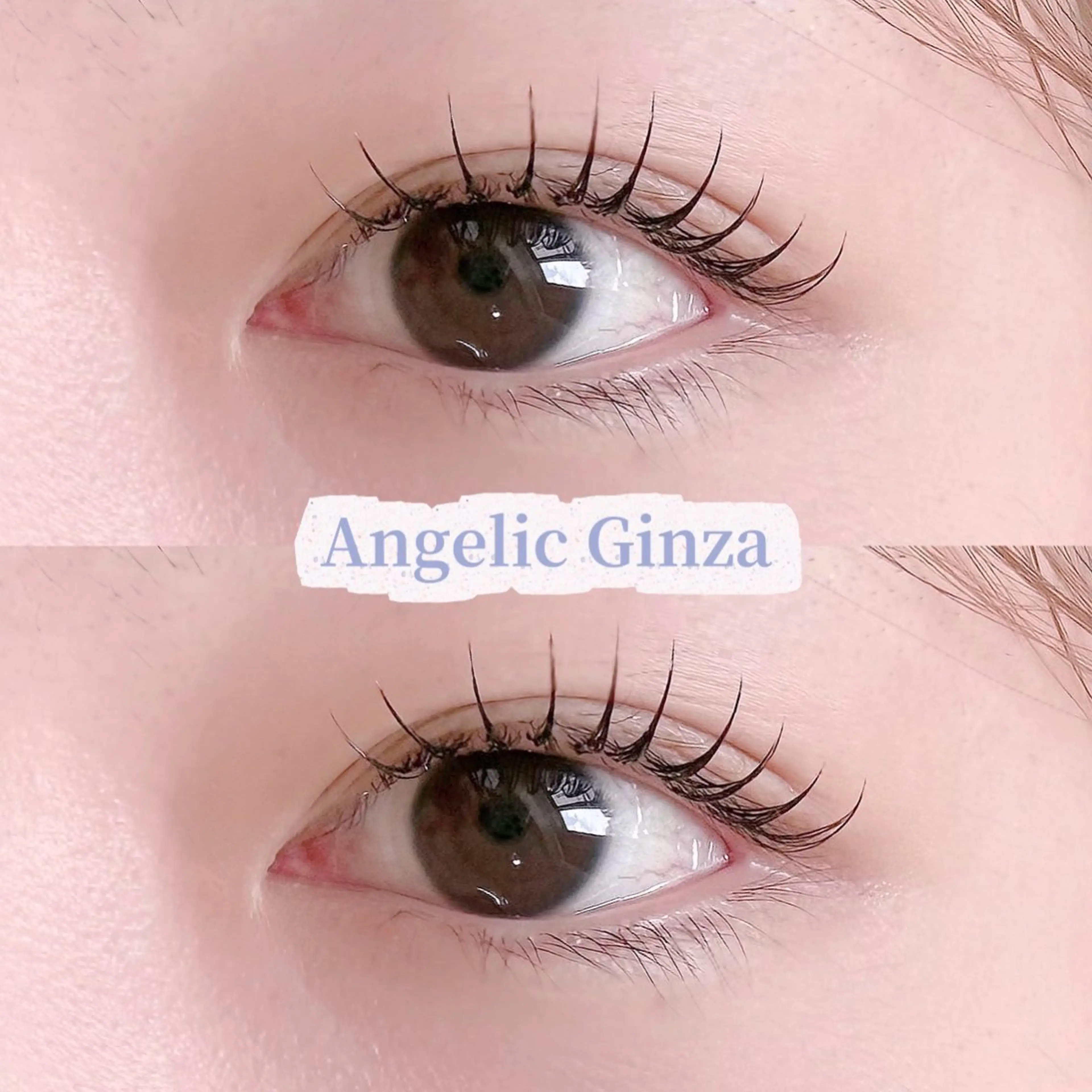 マツエク・マツパ フラットラッシュ ナチュラル マツエク Angelic nene♥🧸のマツエク・マツパデザイン