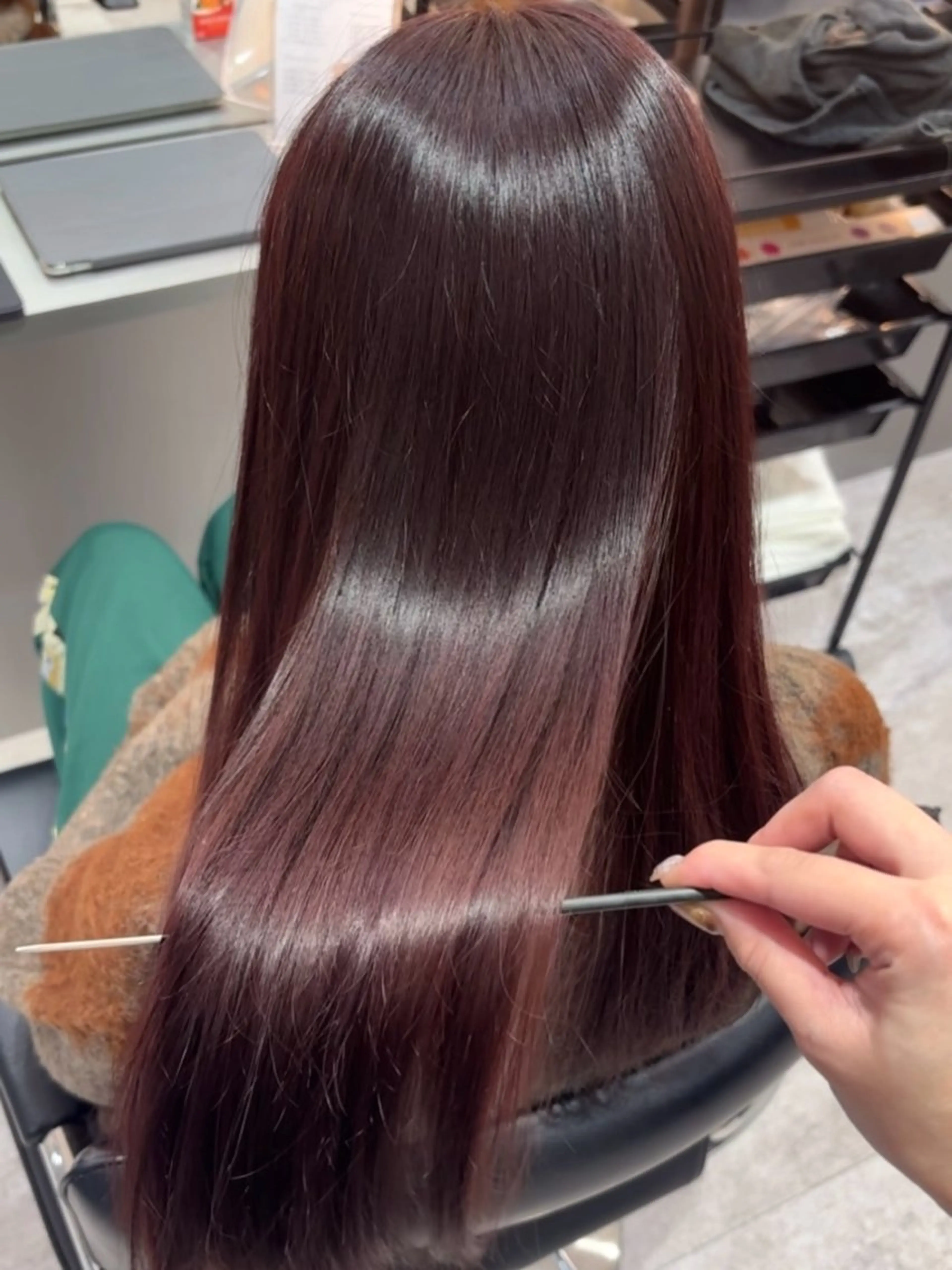 🌿カット+カラー+髪質改善トリートメント🌿ミニモ限定✨の写真