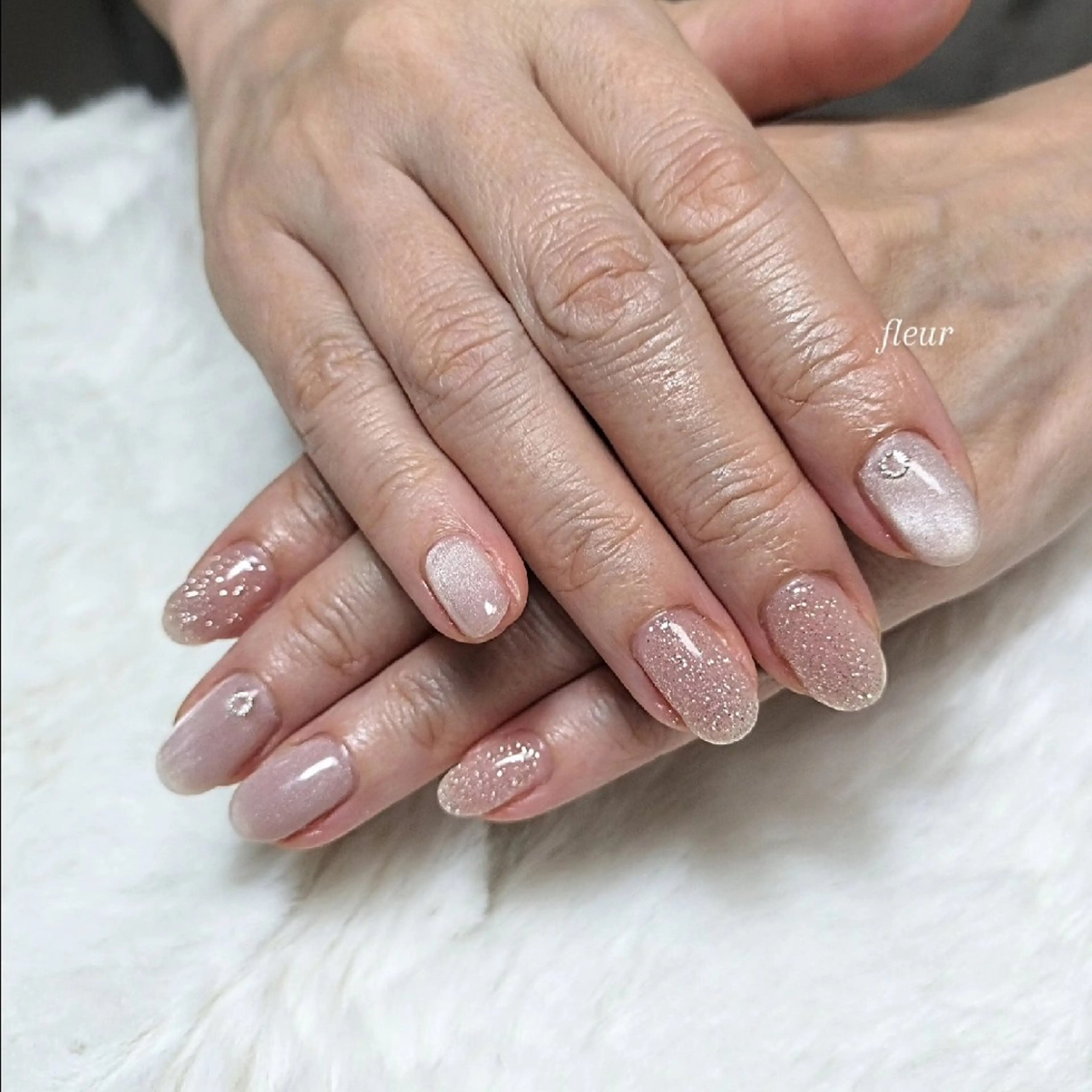 ネイル フラッシュネイル マグネットネイル megumi. sのネイルデザイン