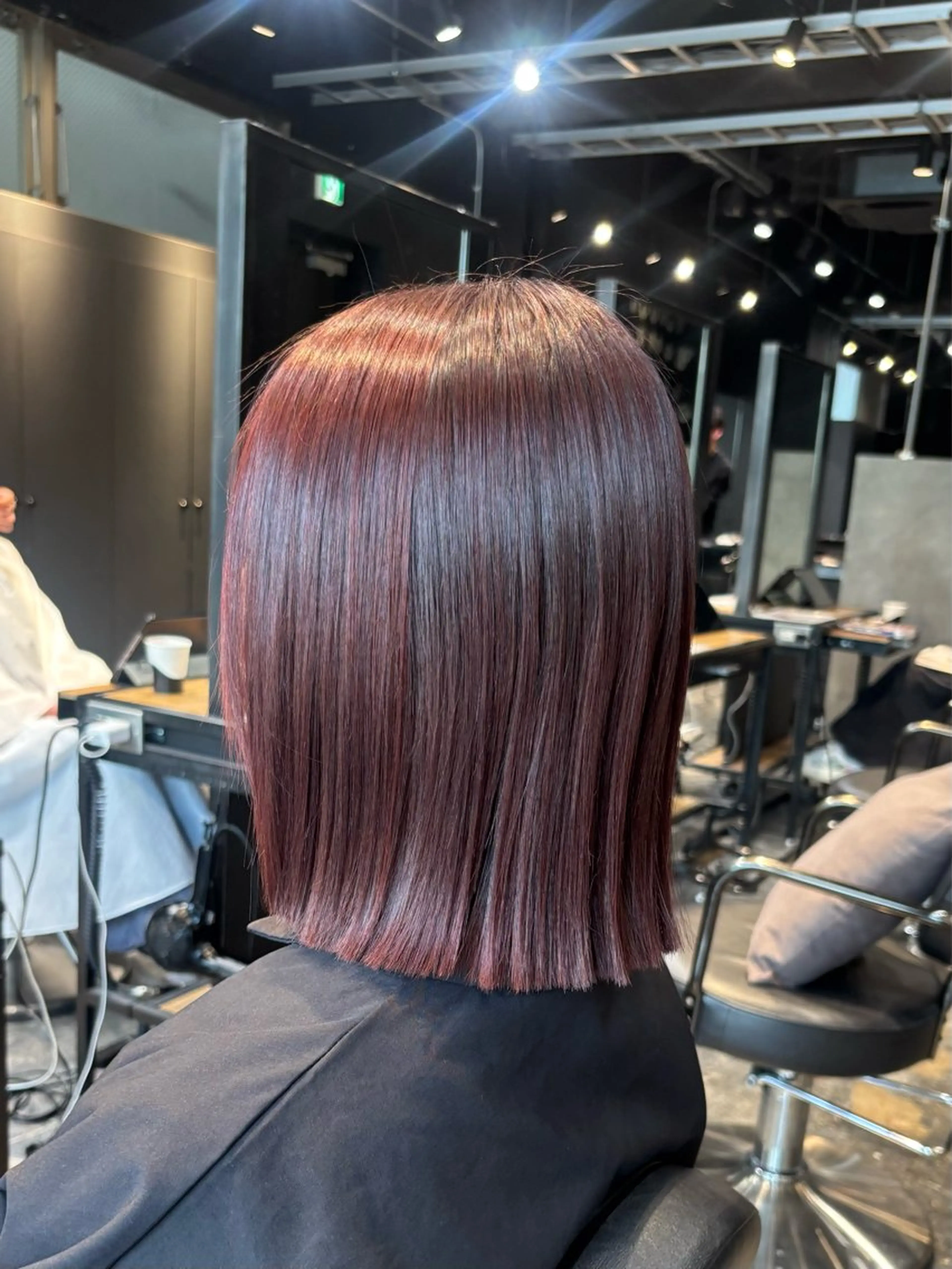 ミディアム ヘアカラー 透明感カラー/ 矯正/まな⭐️のヘアスタイル