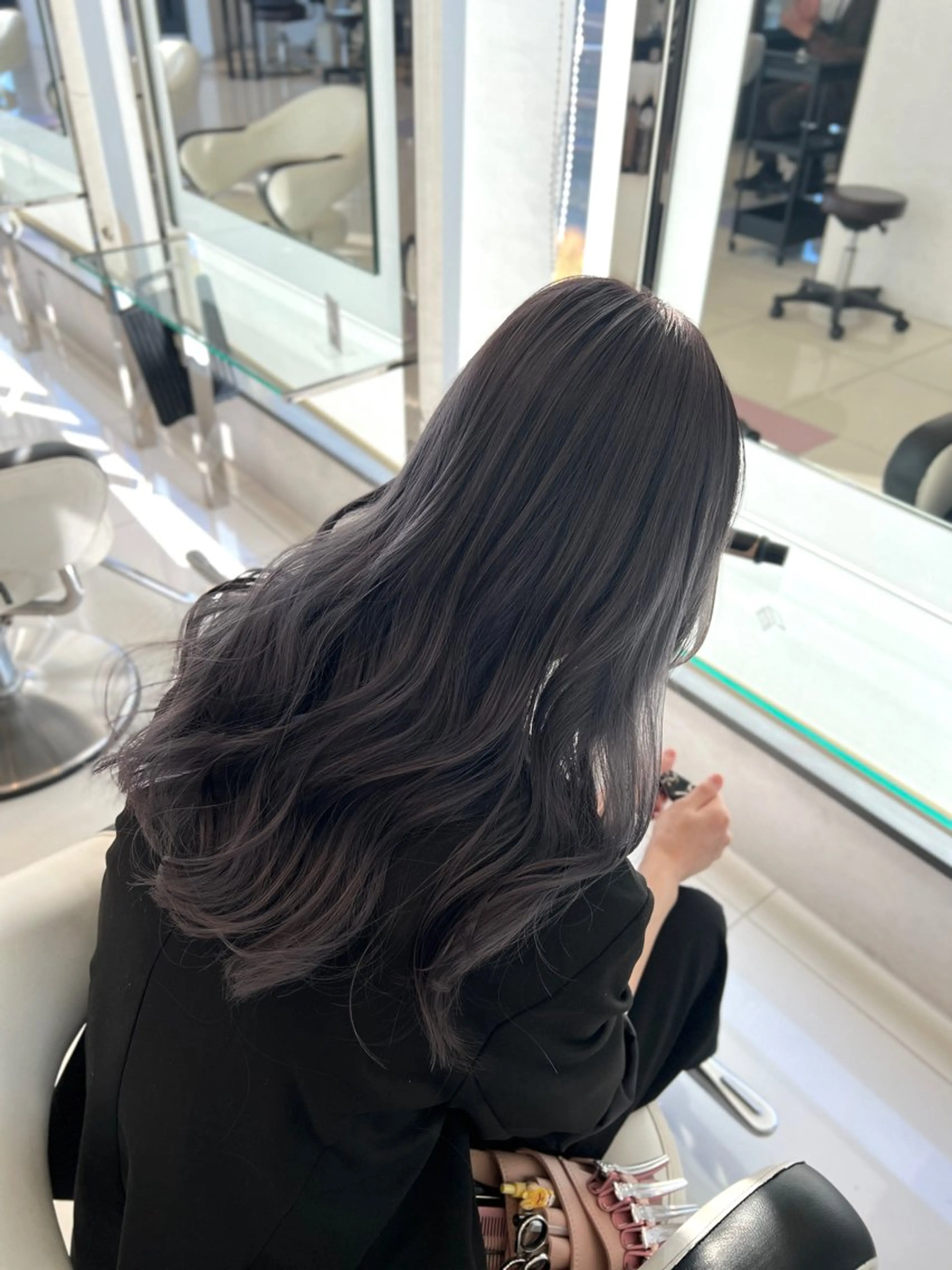 ロング カラー 清水 星奈のヘアスタイル