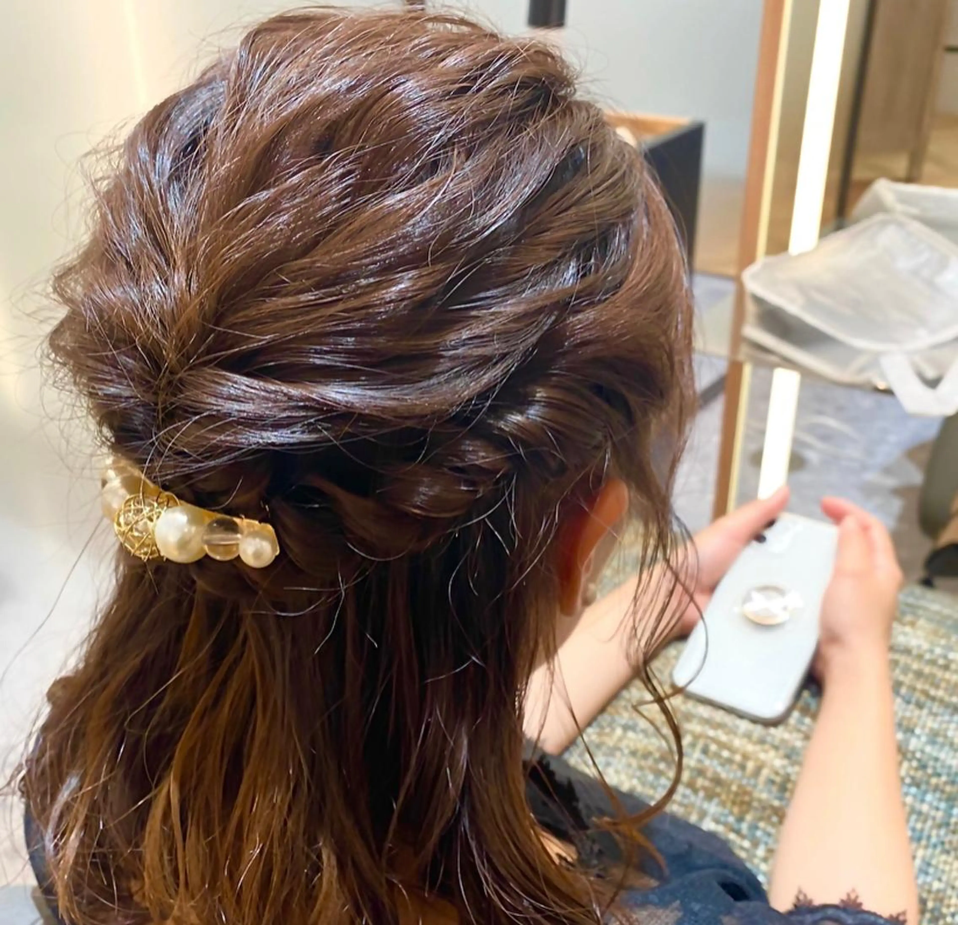 ミディアム 🌈🌸あおき みちる🌟💗のヘアスタイル