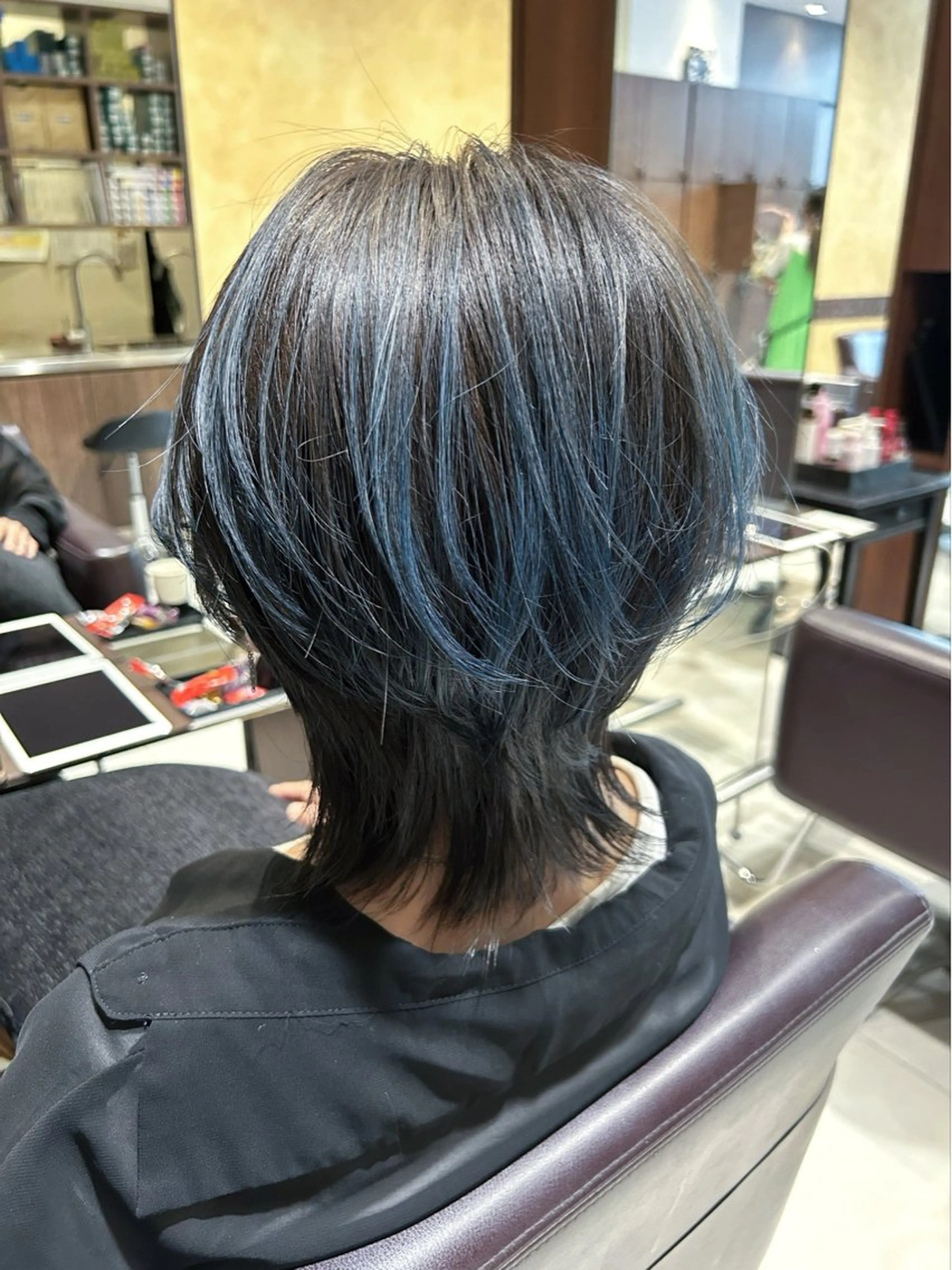 ショート ウルフカット カット ヘアカラー モードケイズJR尼崎 トップサロンdのヘアスタイル