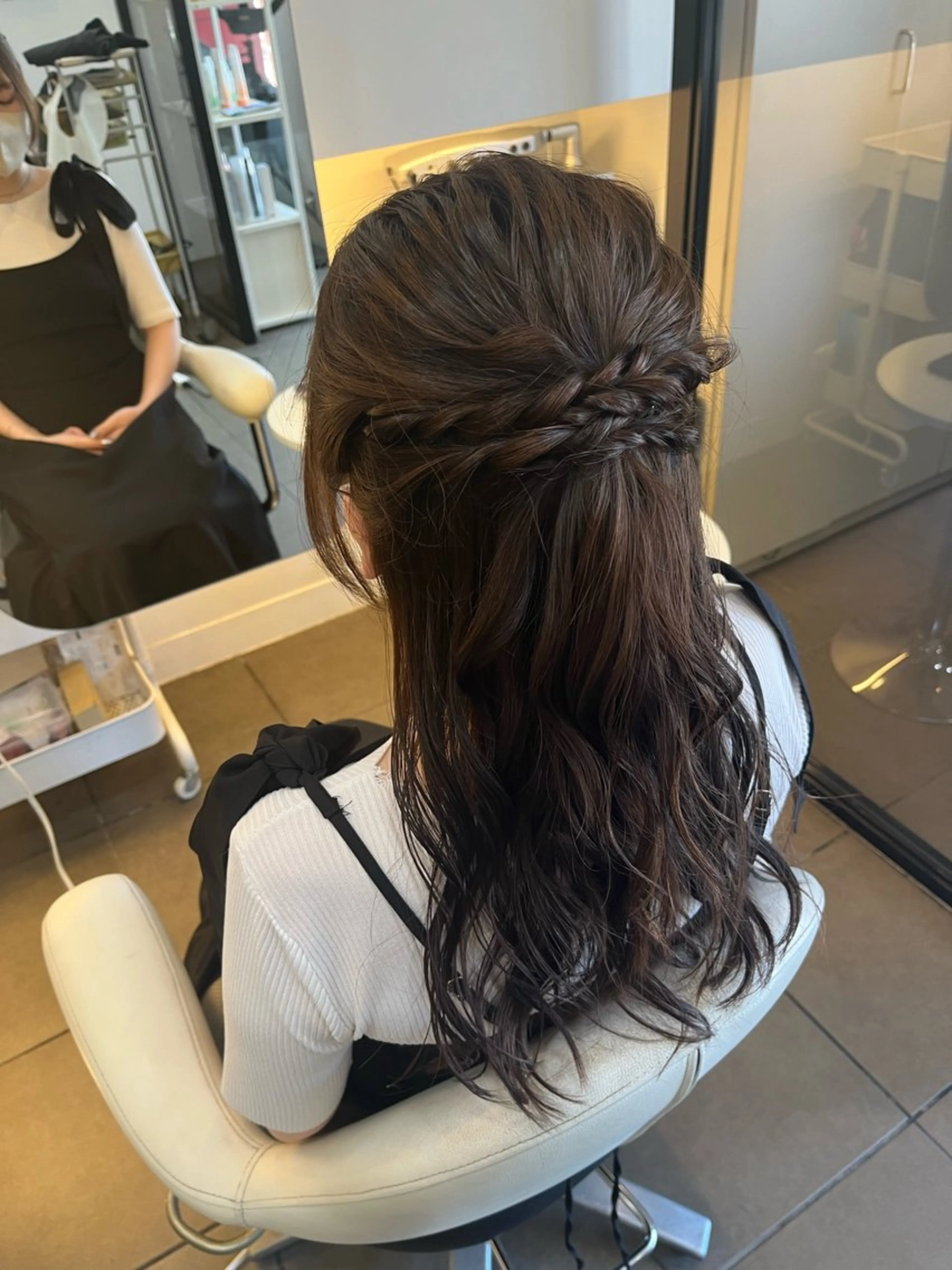 ヘアアレンジ 🫧透明感カラー☁️ 国分寺/むらさわ🧸のヘアスタイル