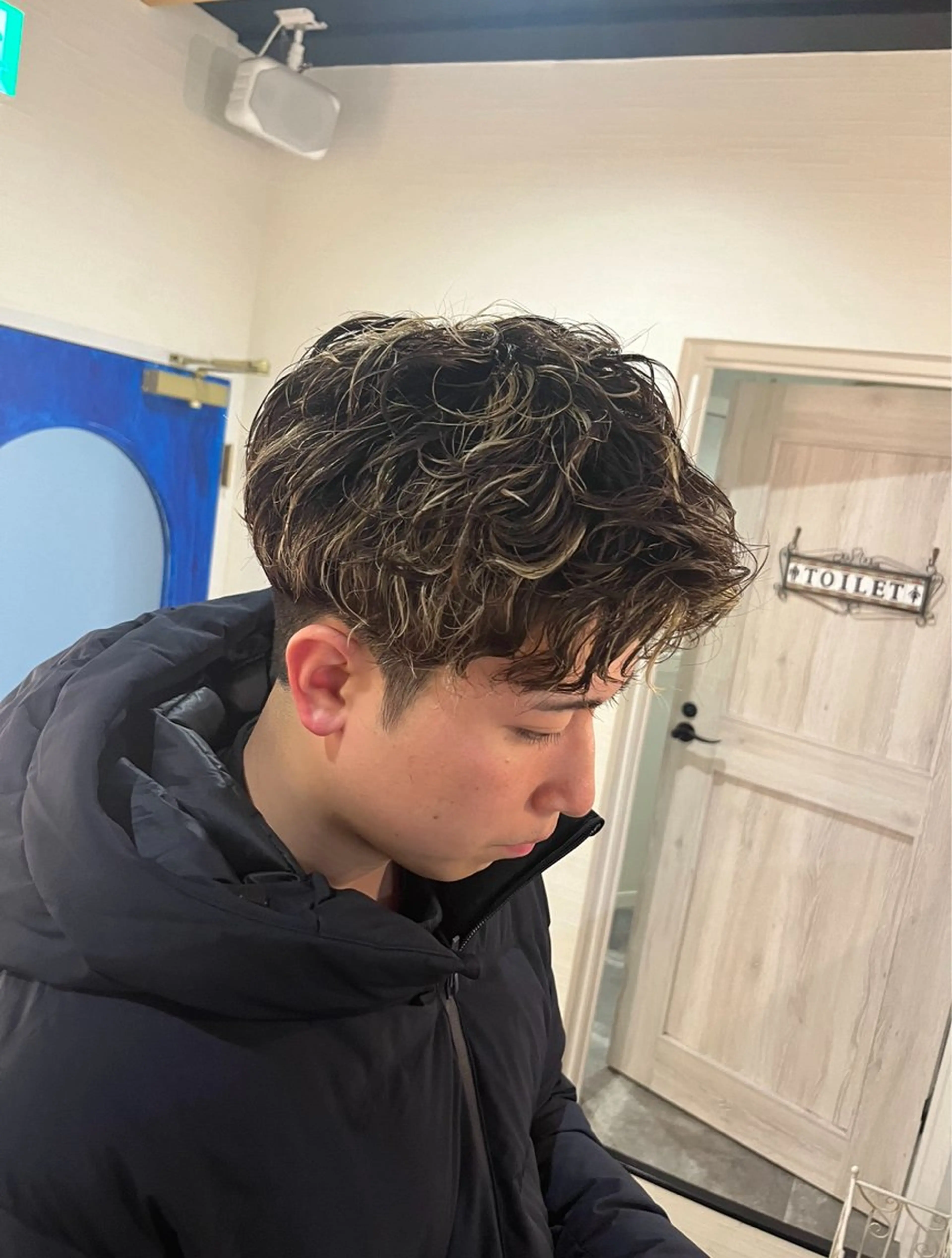 ショート カラー パーマ カット パーマ トリートメント 🫟メンズスタイル 特化型マナ🫟のヘアスタイル