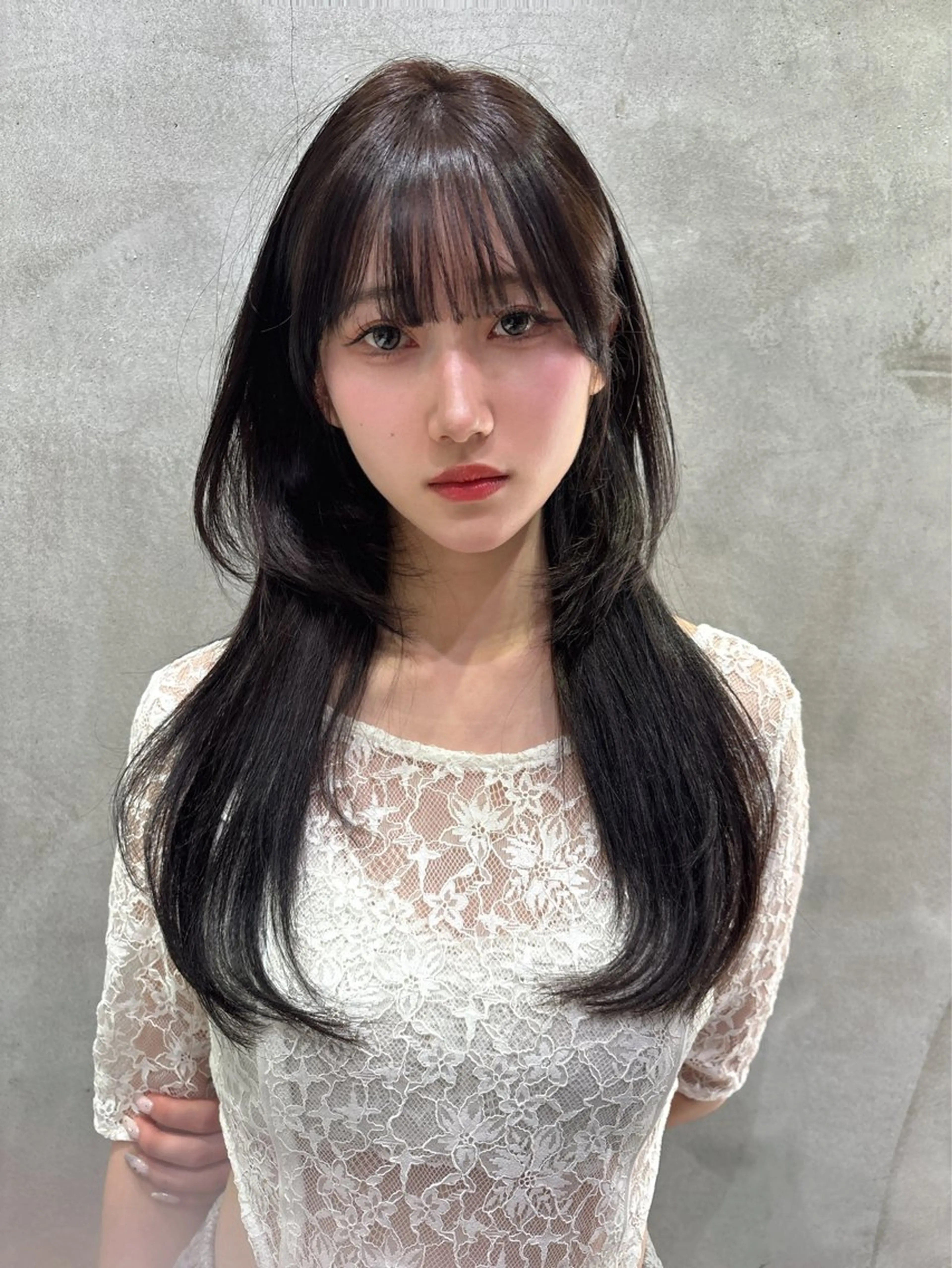 ロング カラー Londnaitre MAHOのヘアスタイル