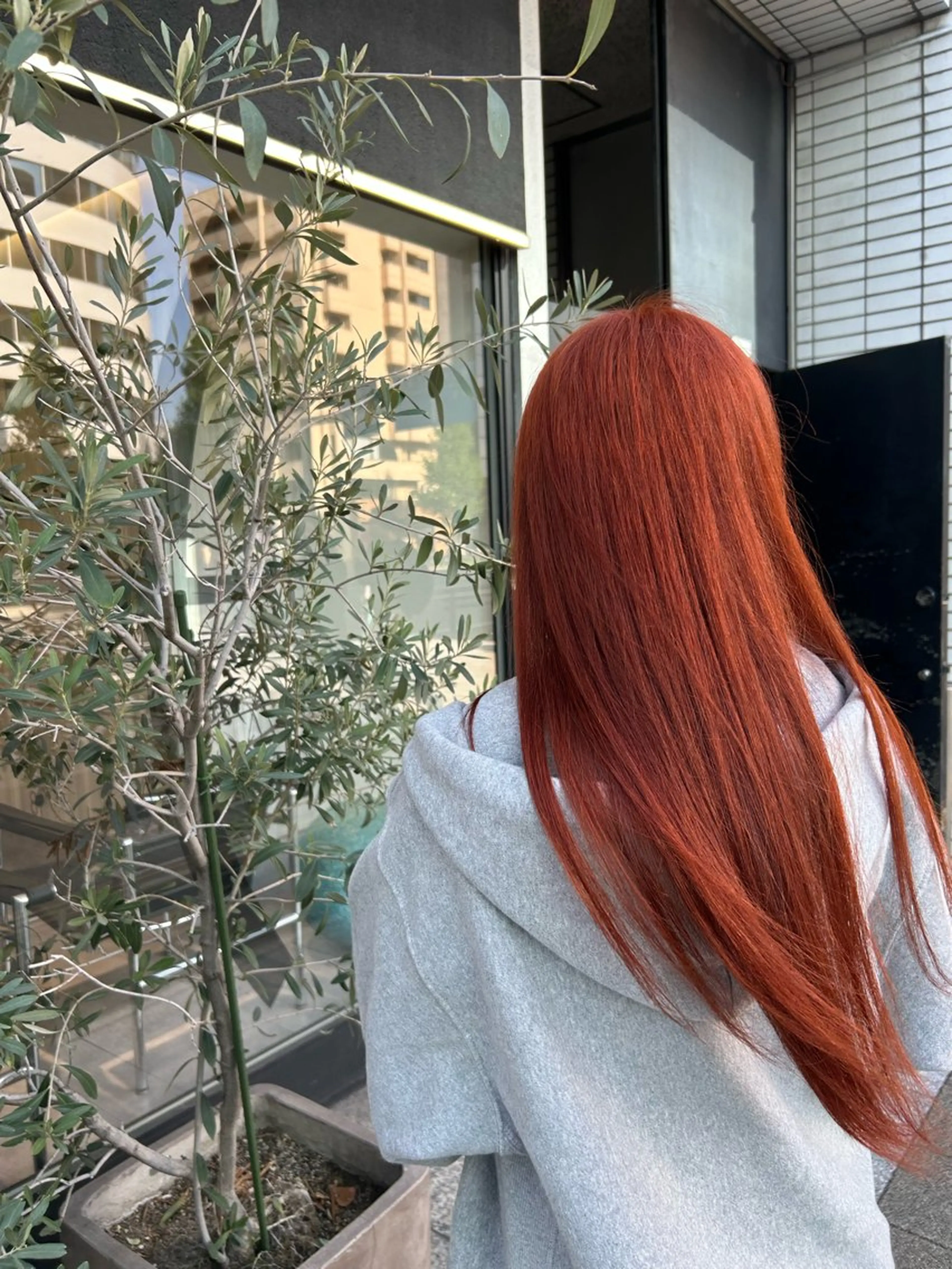 カラー ブリーチ 山口 祐美帆のヘアスタイル