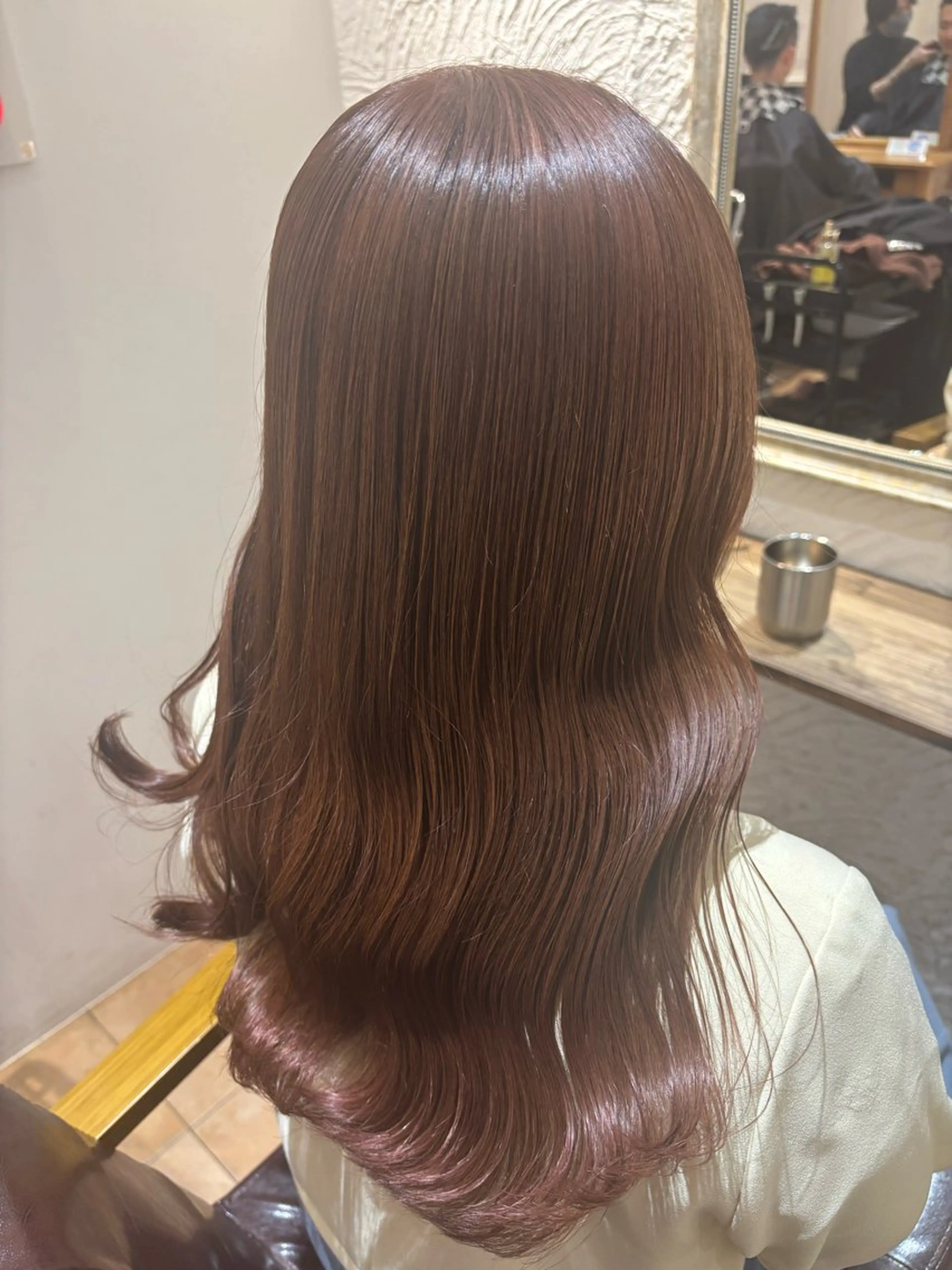 ロング カラー ブラウンカラー チョコレートブラウン 🌈透明感カラー🌈 🌟吉田祐介🌟のヘアスタイル