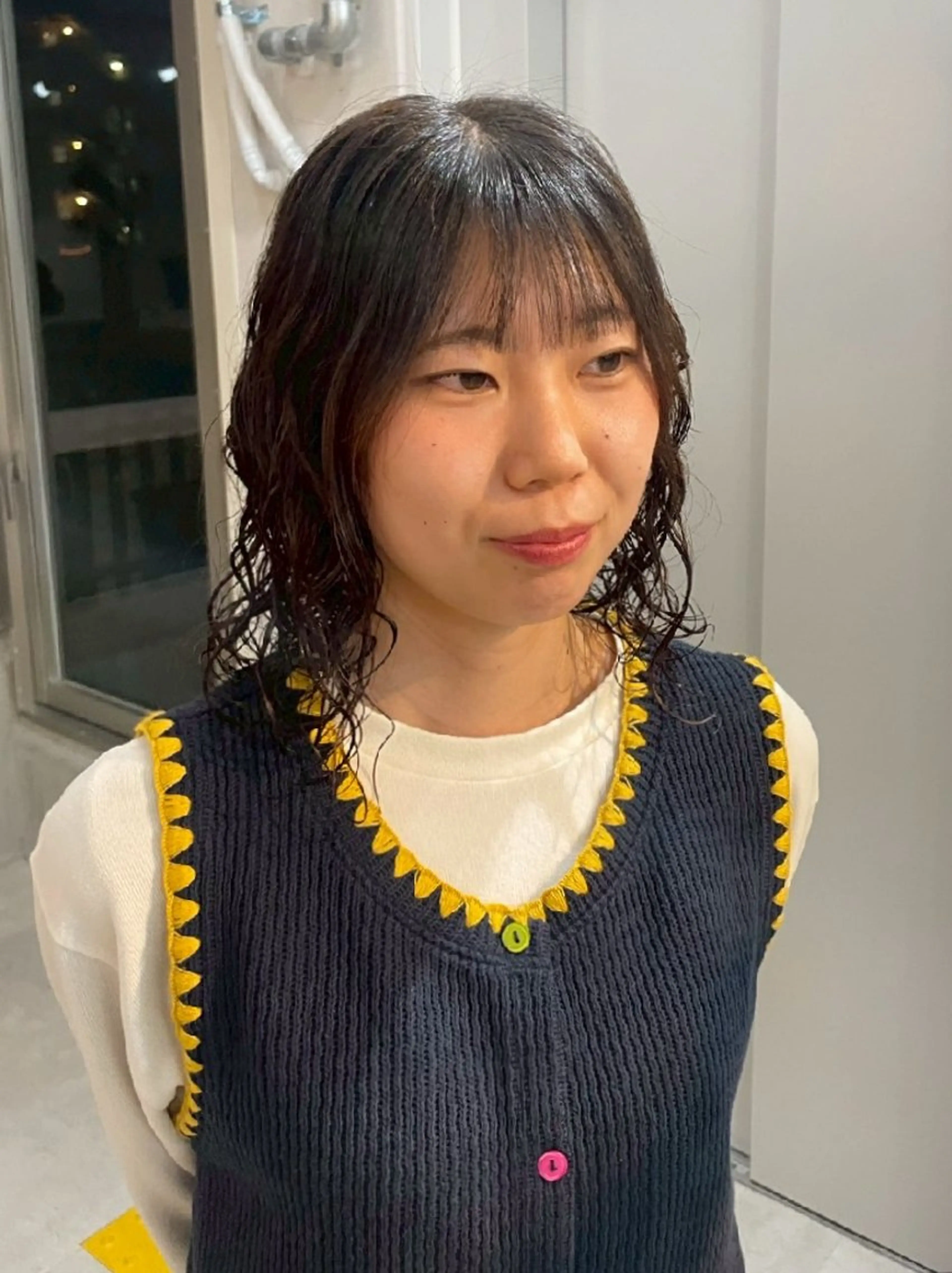ミディアム パーマ カット パーマ JESTER 烏丸御池のヘアスタイル