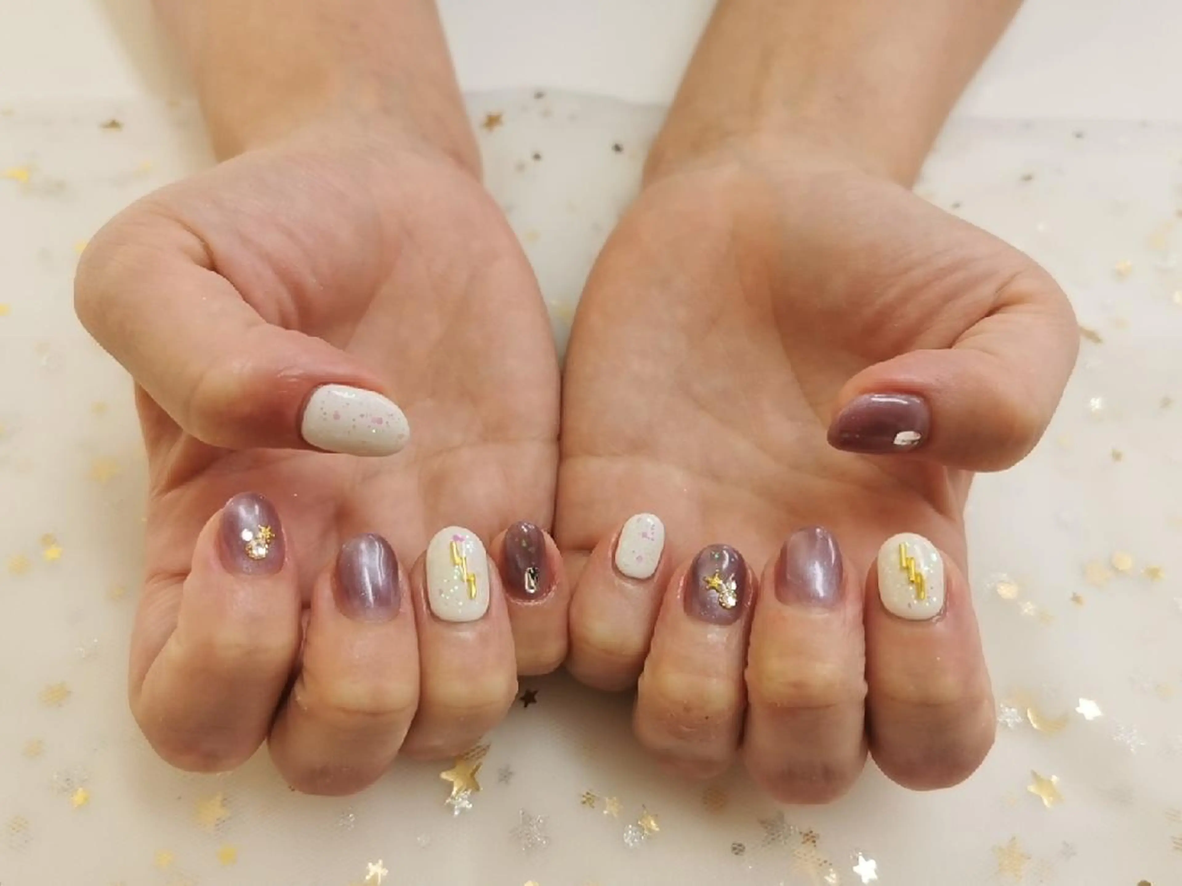 ハンドネイル 上福岡 らんらんのネイルデザイン