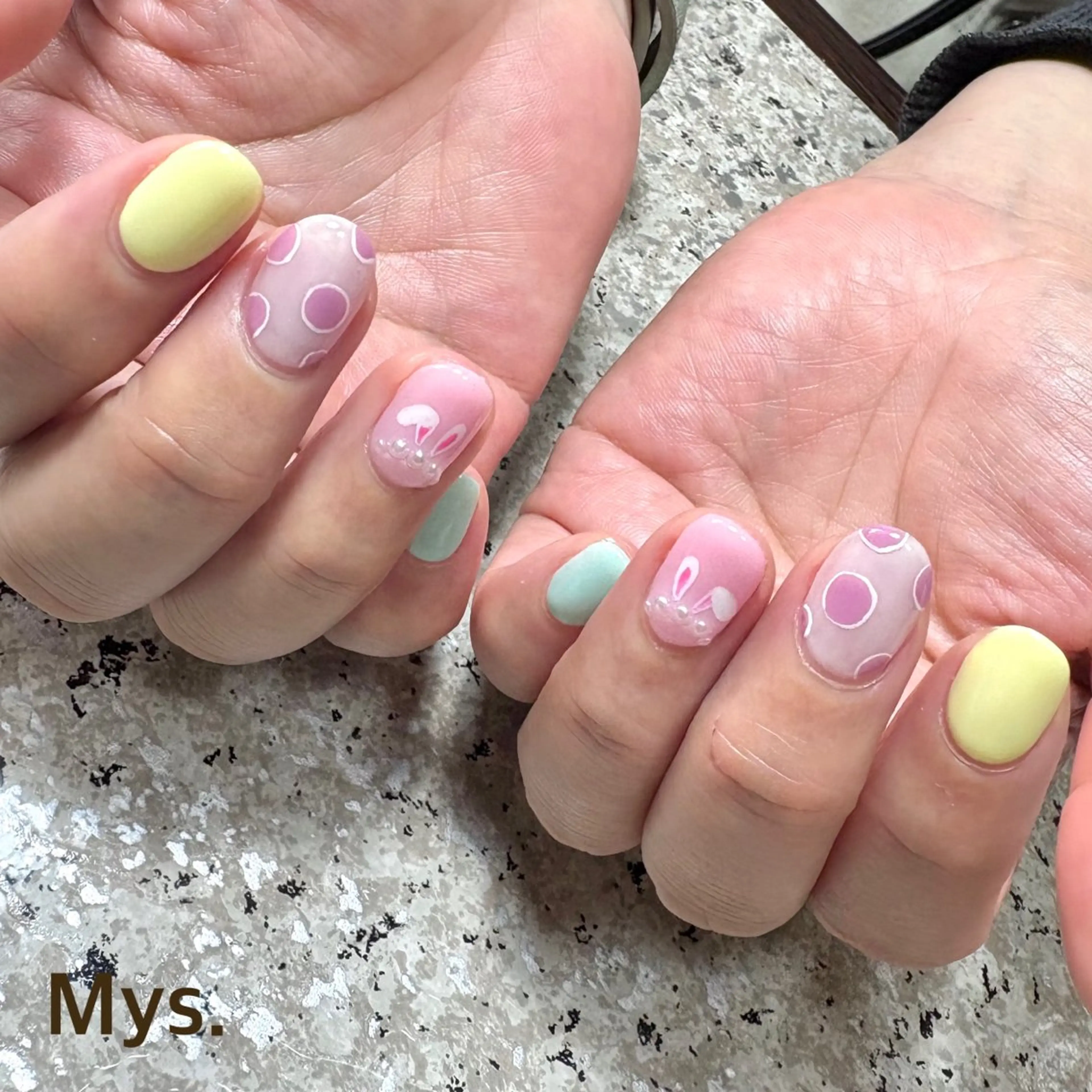 ネイル ハンドネイル Mys. 三上紗紀のネイルデザイン