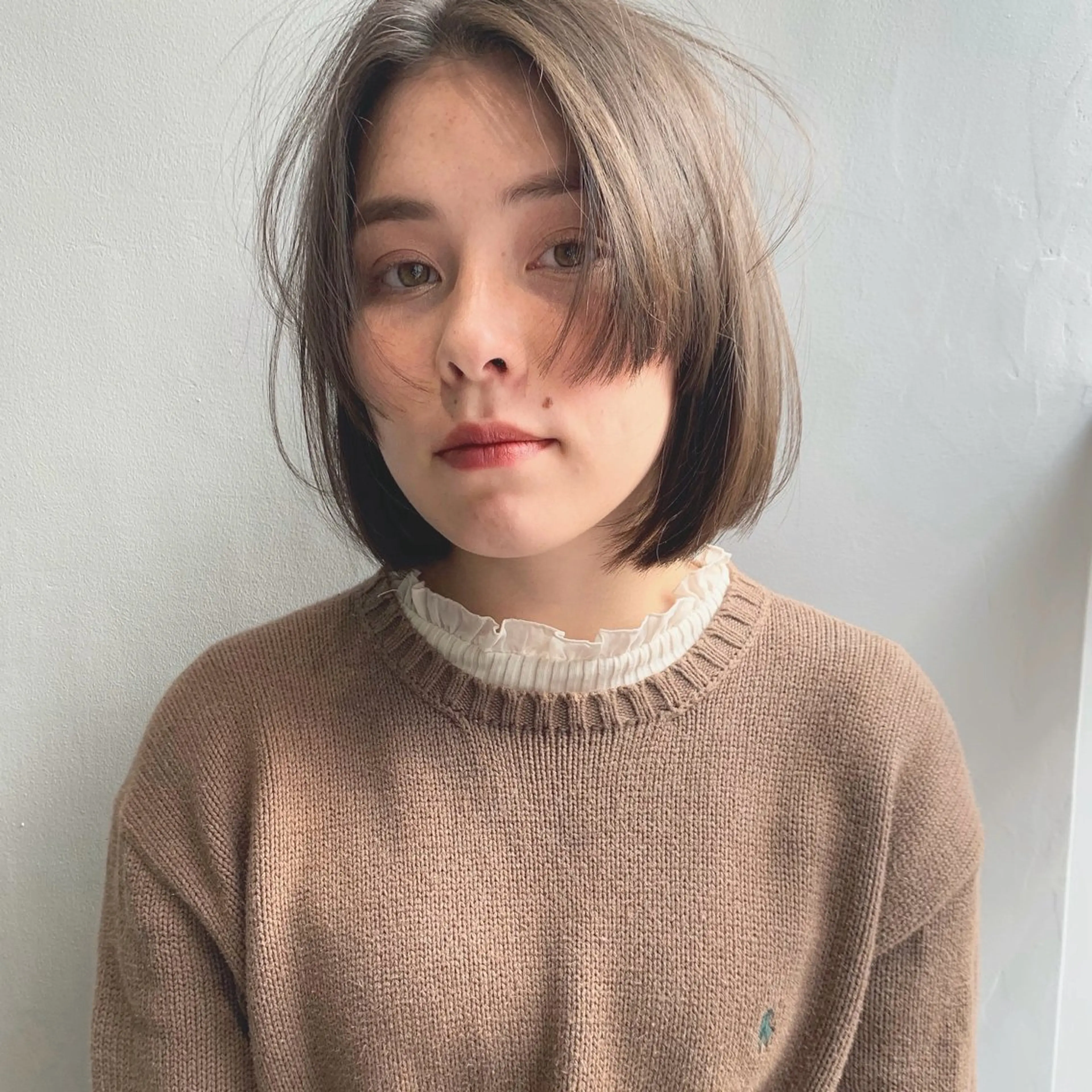 ショート ボブ カット トリートメント レイヤーカット🪄 耳ツボ🎀Ayumiのヘアスタイル