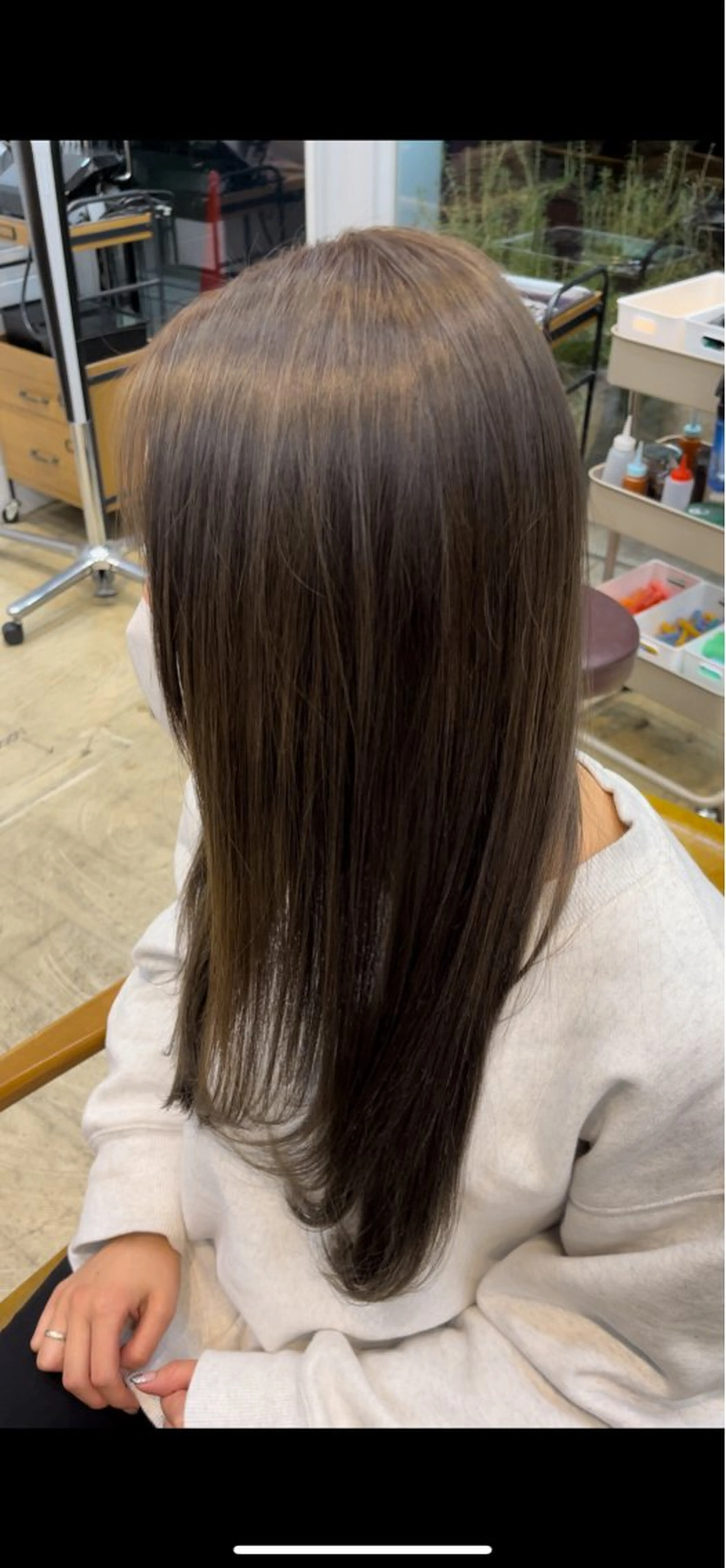 ロング カラー ブリーチ 野田 尚Jr.スタイリストのヘアスタイル