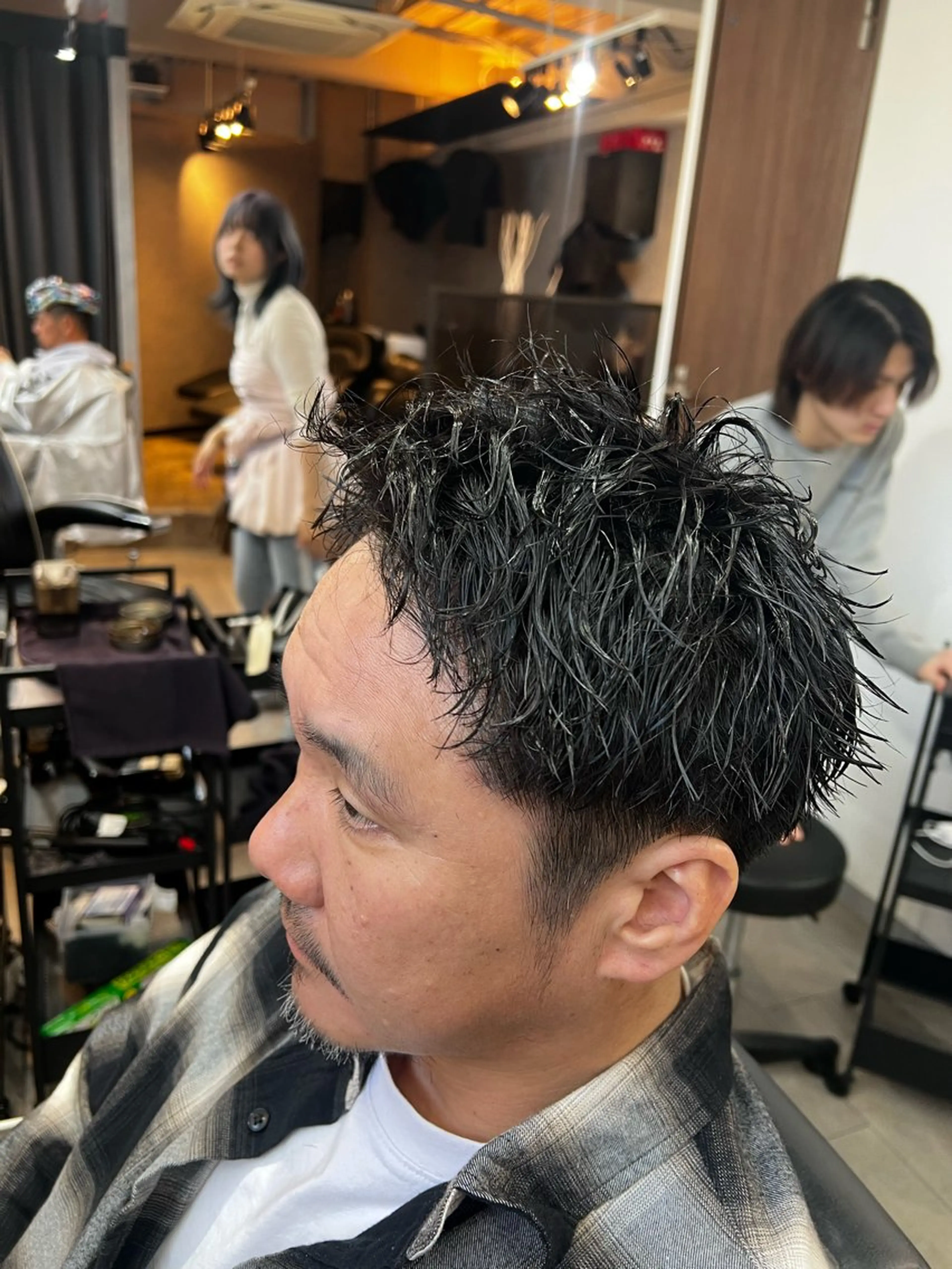 ショート ショートヘア カット パーマ ニュアンス特化🔥 マッシュ🎱瀬川竜生のヘアスタイル