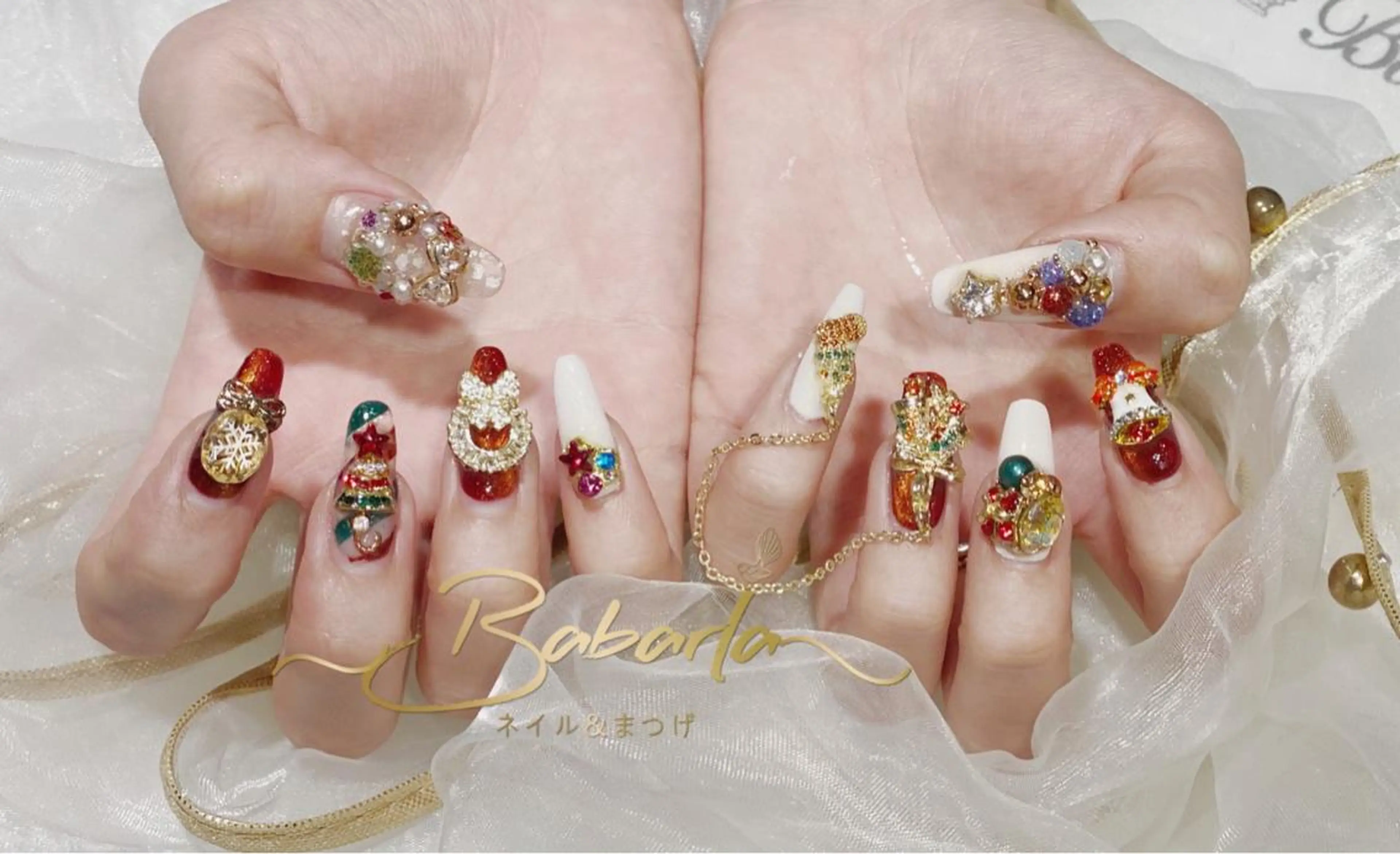 ロング Babarla Nailのネイルデザイン