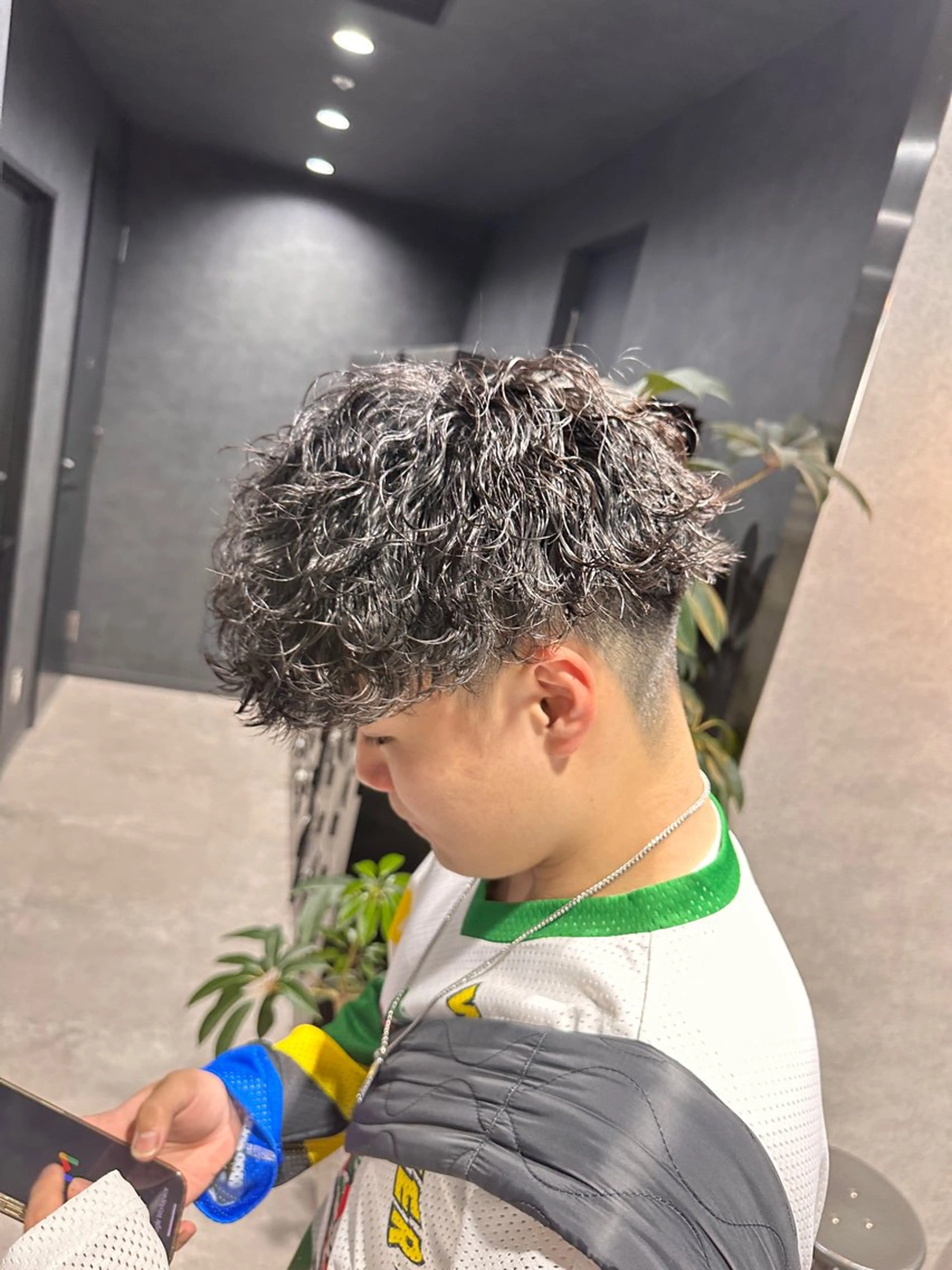 ショート パーマ メンズ 【メンズサロン】 BLUCK 横浜のヘアスタイル