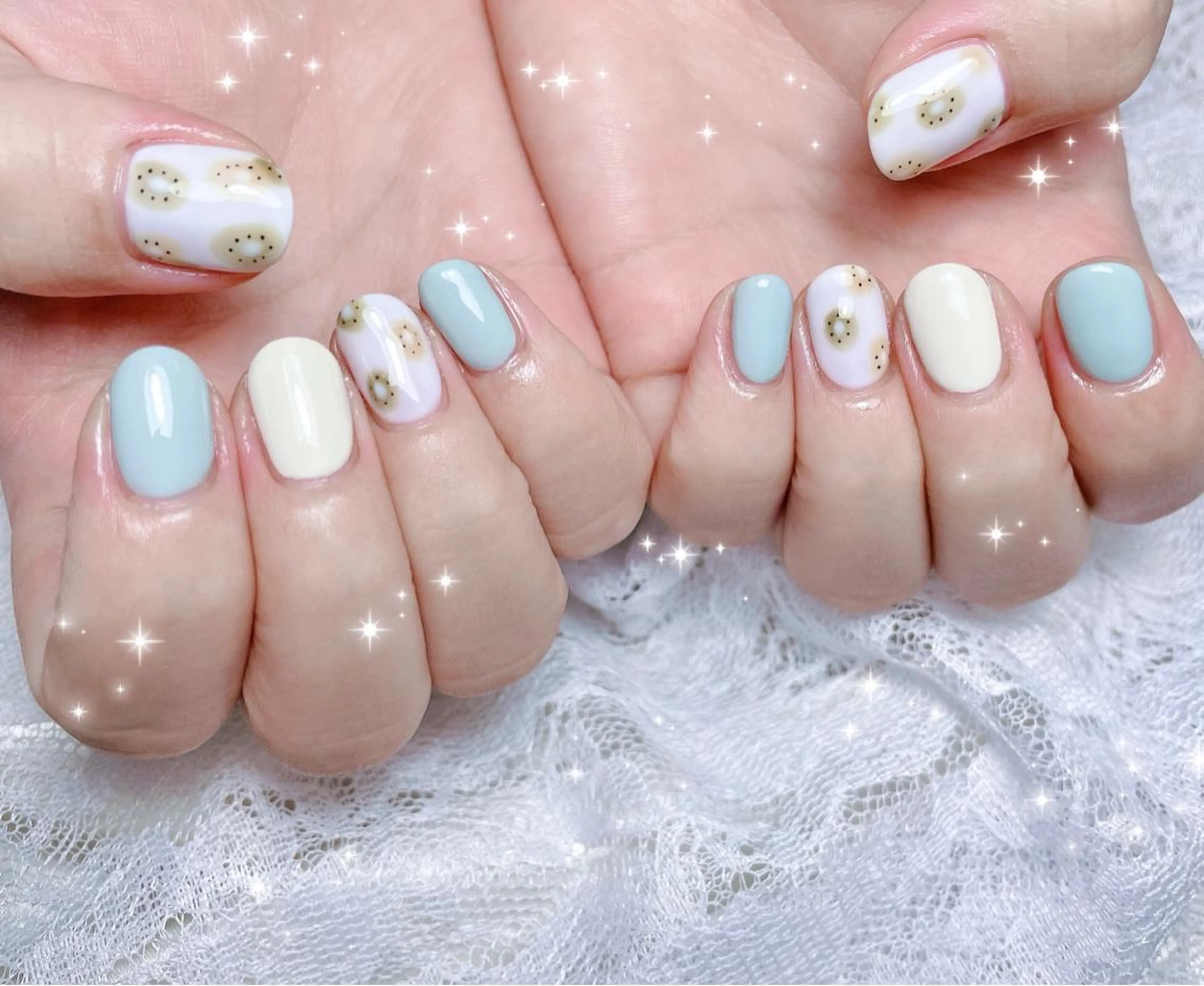ネイル アートネイル ハンドネイル FLARE NAIL フレアネイルのネイルデザイン