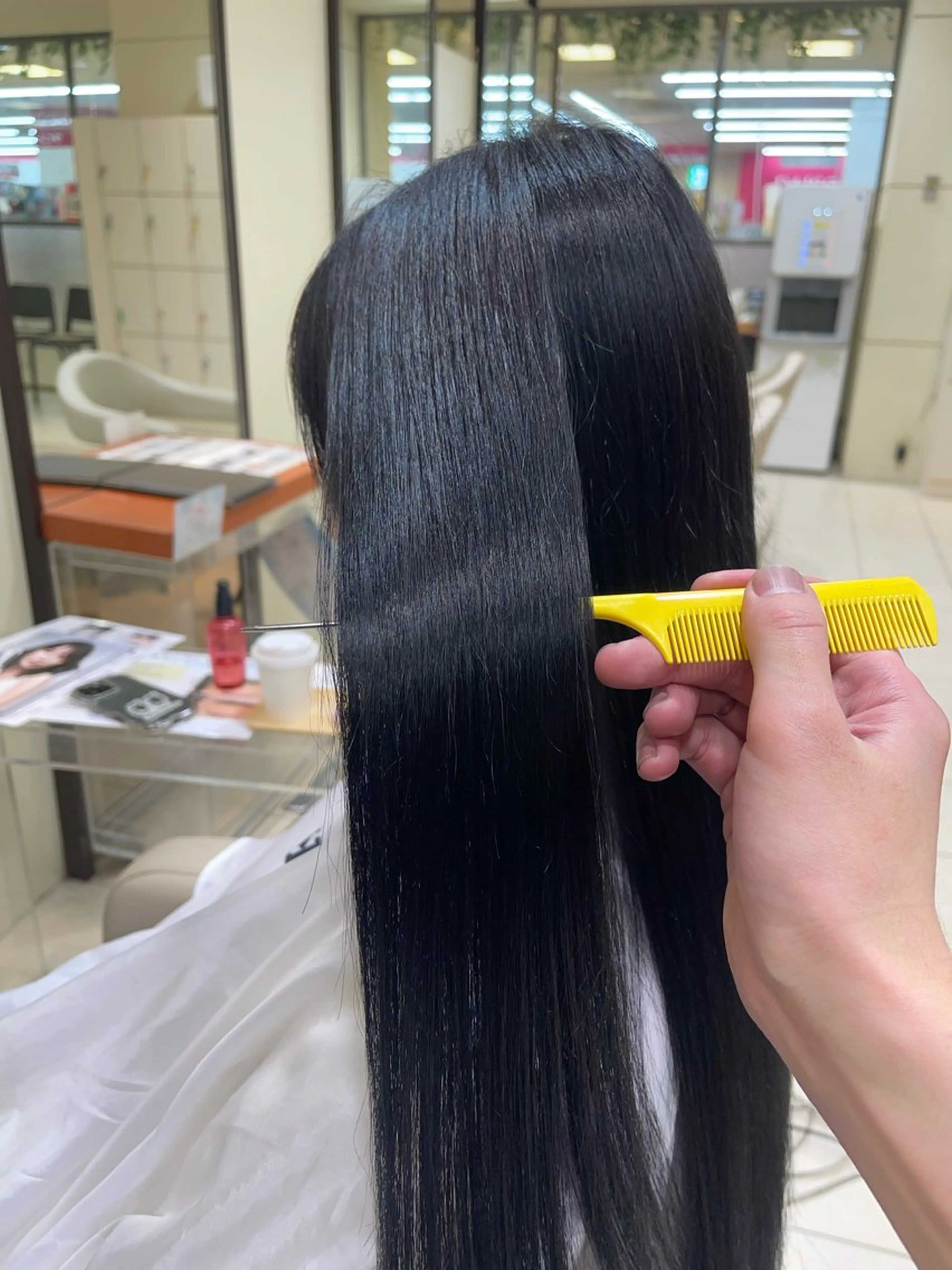 ロング カラー カネヒラ リョウスケのヘアスタイル