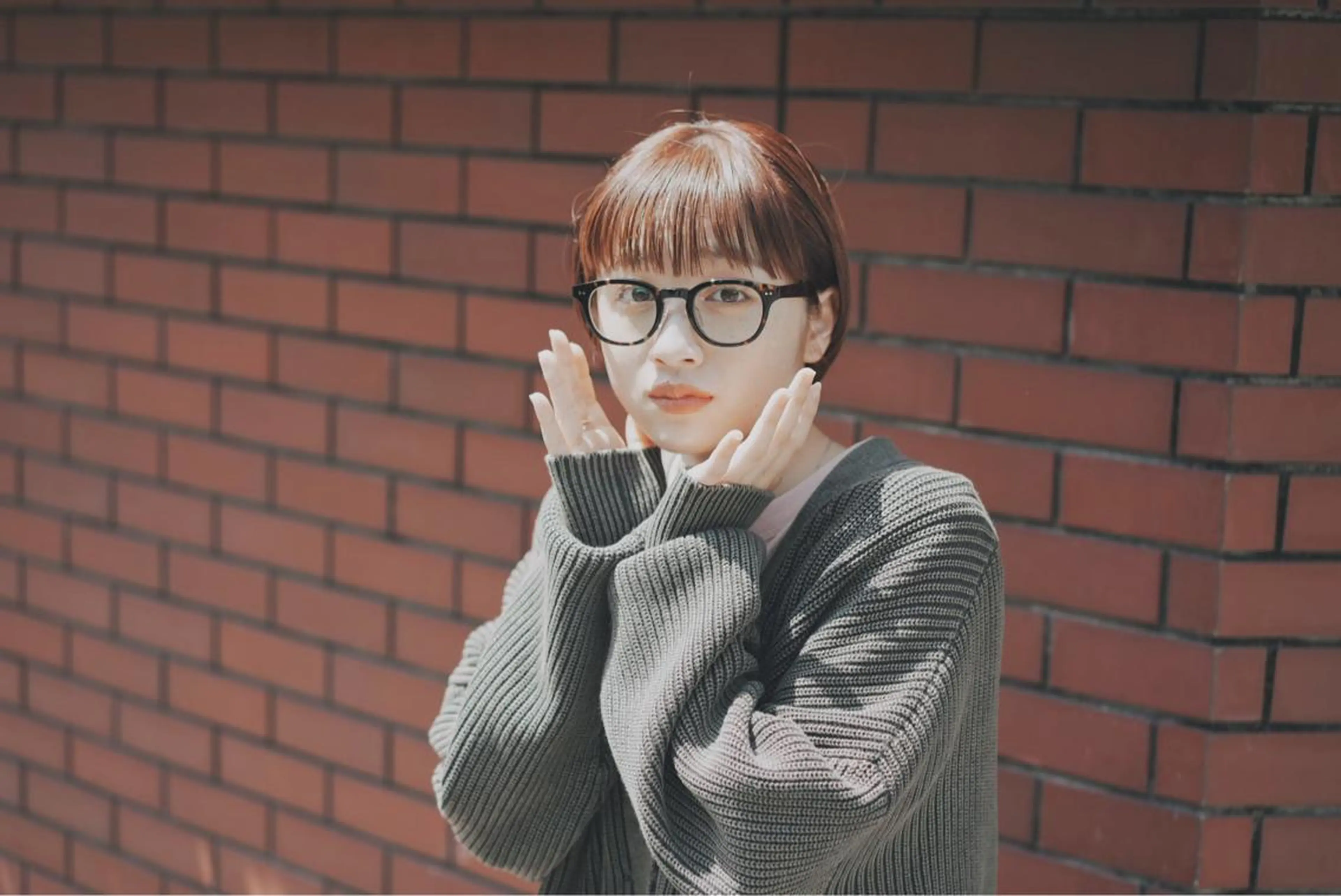 ショート カラー ボブパーマコテ巻き風 パーマNo1深江秀平のヘアスタイル