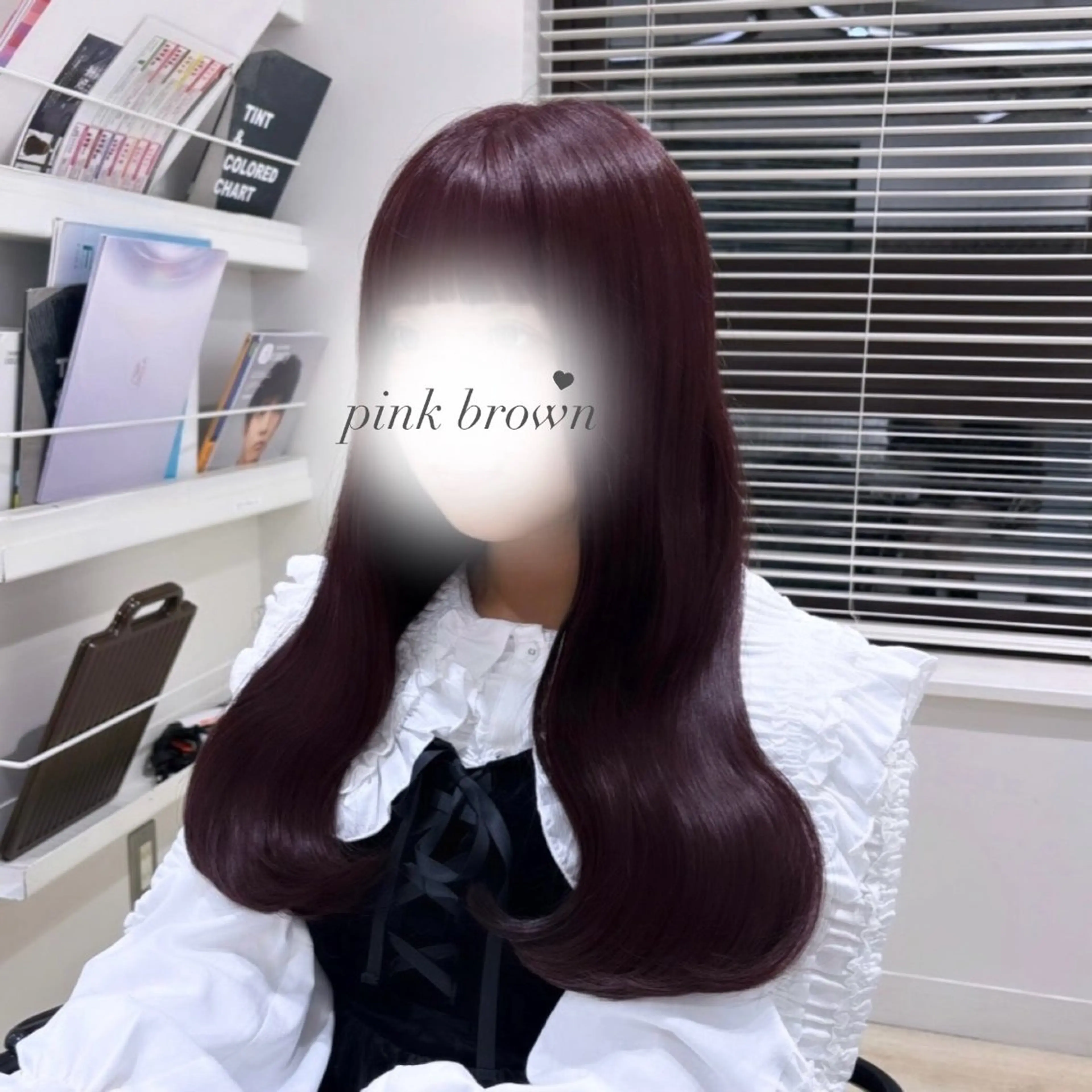 ロング カラー ヘアカラー トリートメント Ririka/銀座/ Euphoria🎀のヘアスタイル