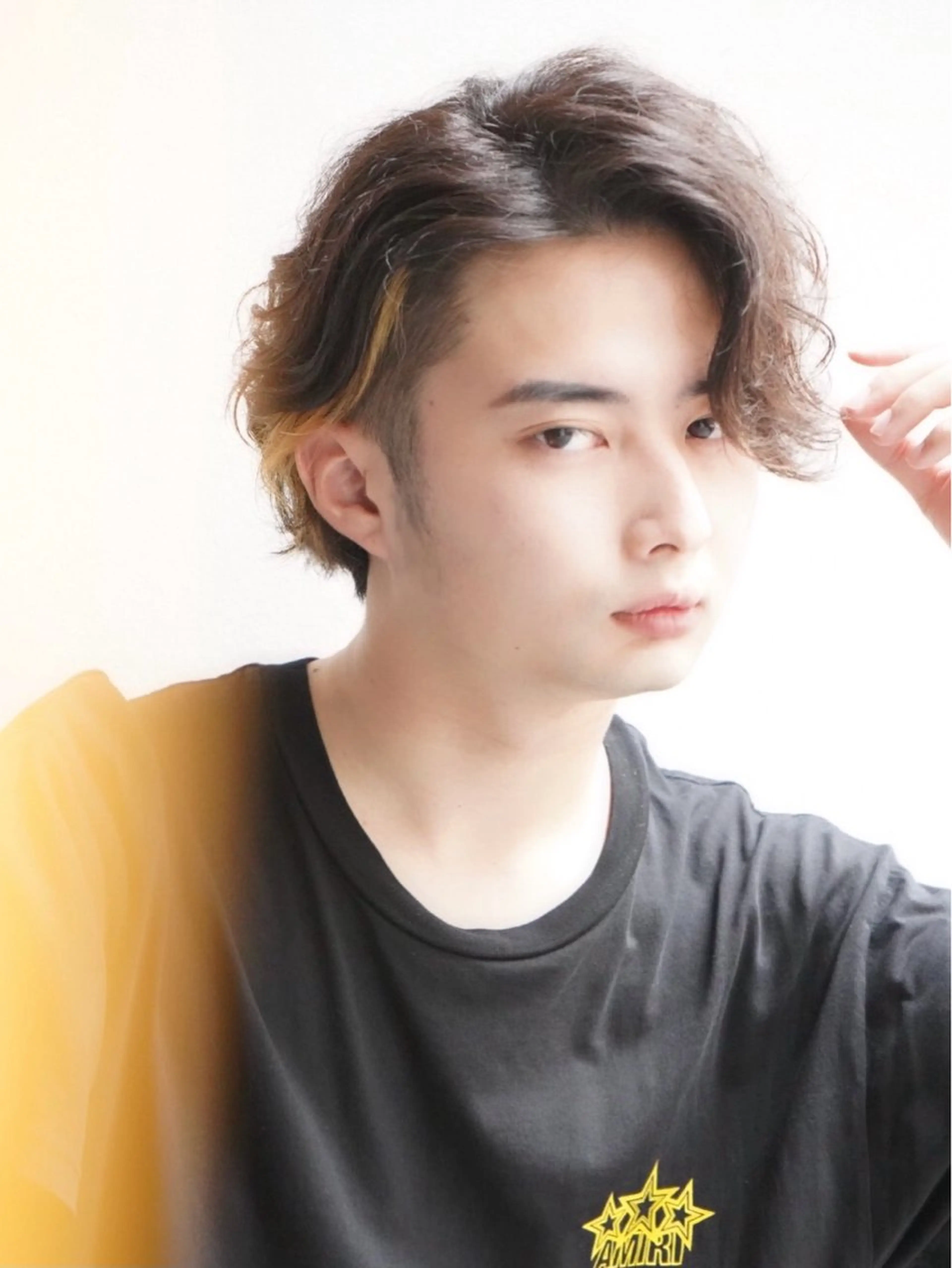 ショート パーマ メンズ カット パーマ トリートメント ヘアセット ショートヘア🔥メン ズ特化パーマ/そめやのヘアスタイル