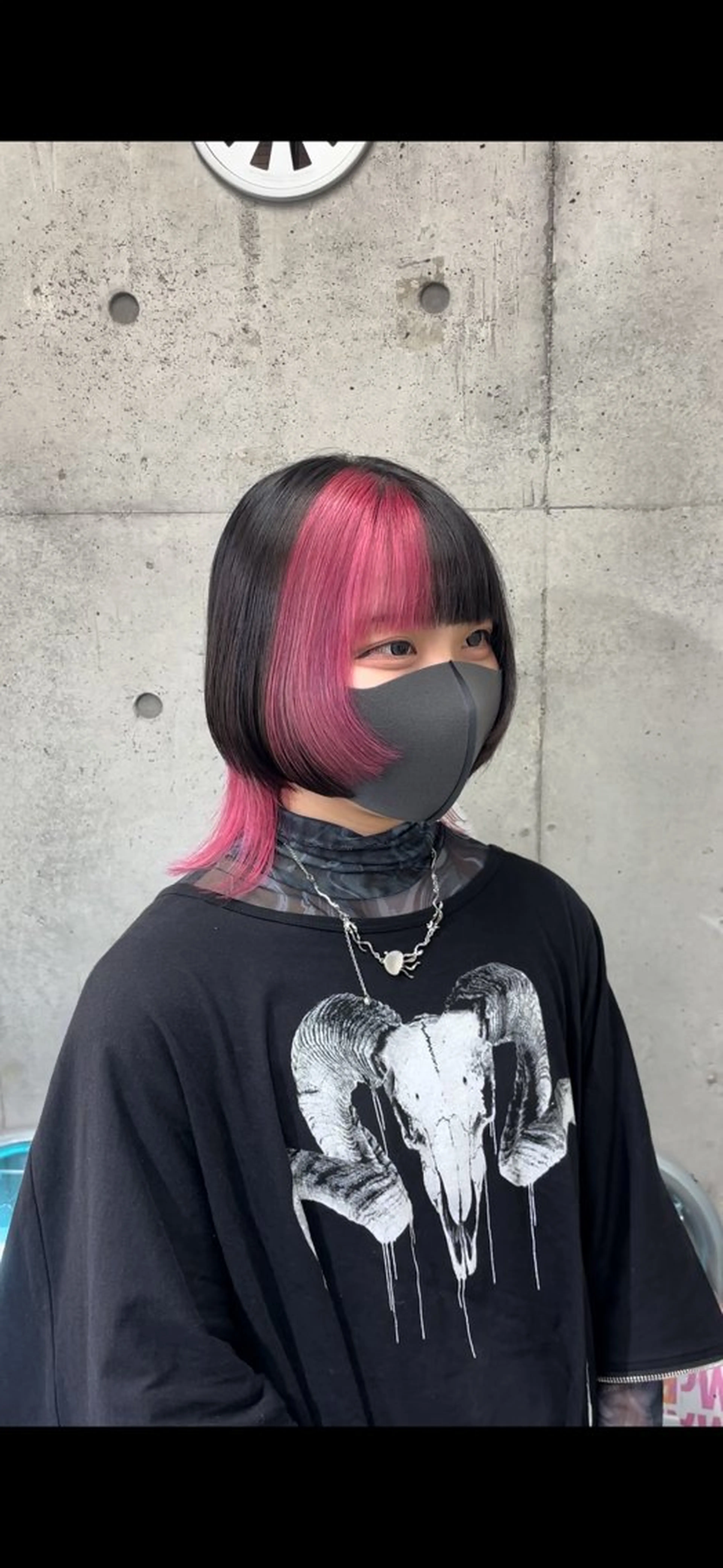 ショート カラー カット トリートメント ハイトーン/メンズ/ ウルフ特化   小松のヘアスタイル