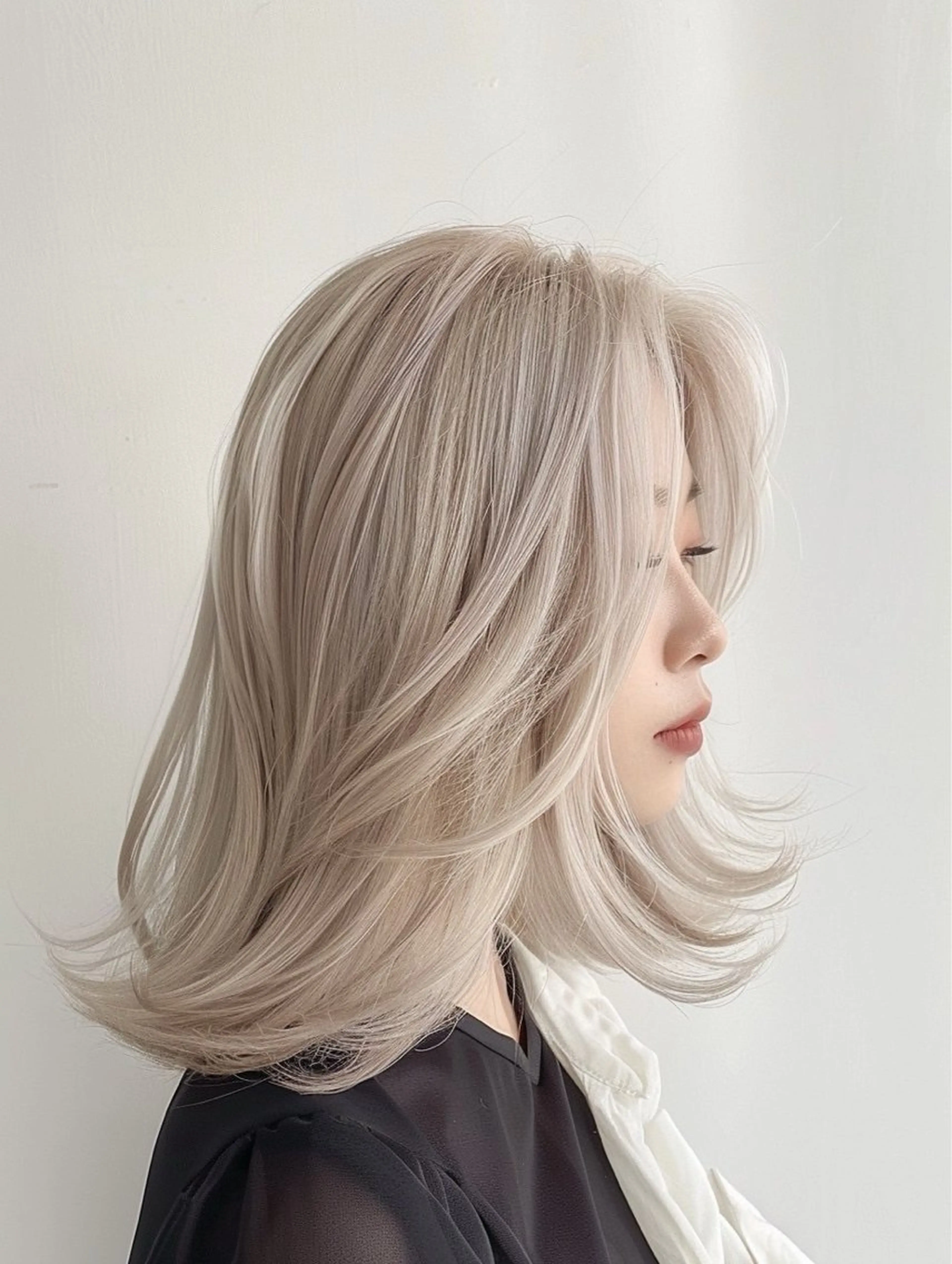 ミディアム 韓国風特化🕊️ CHINA🕊️のマツエク・マツパデザイン