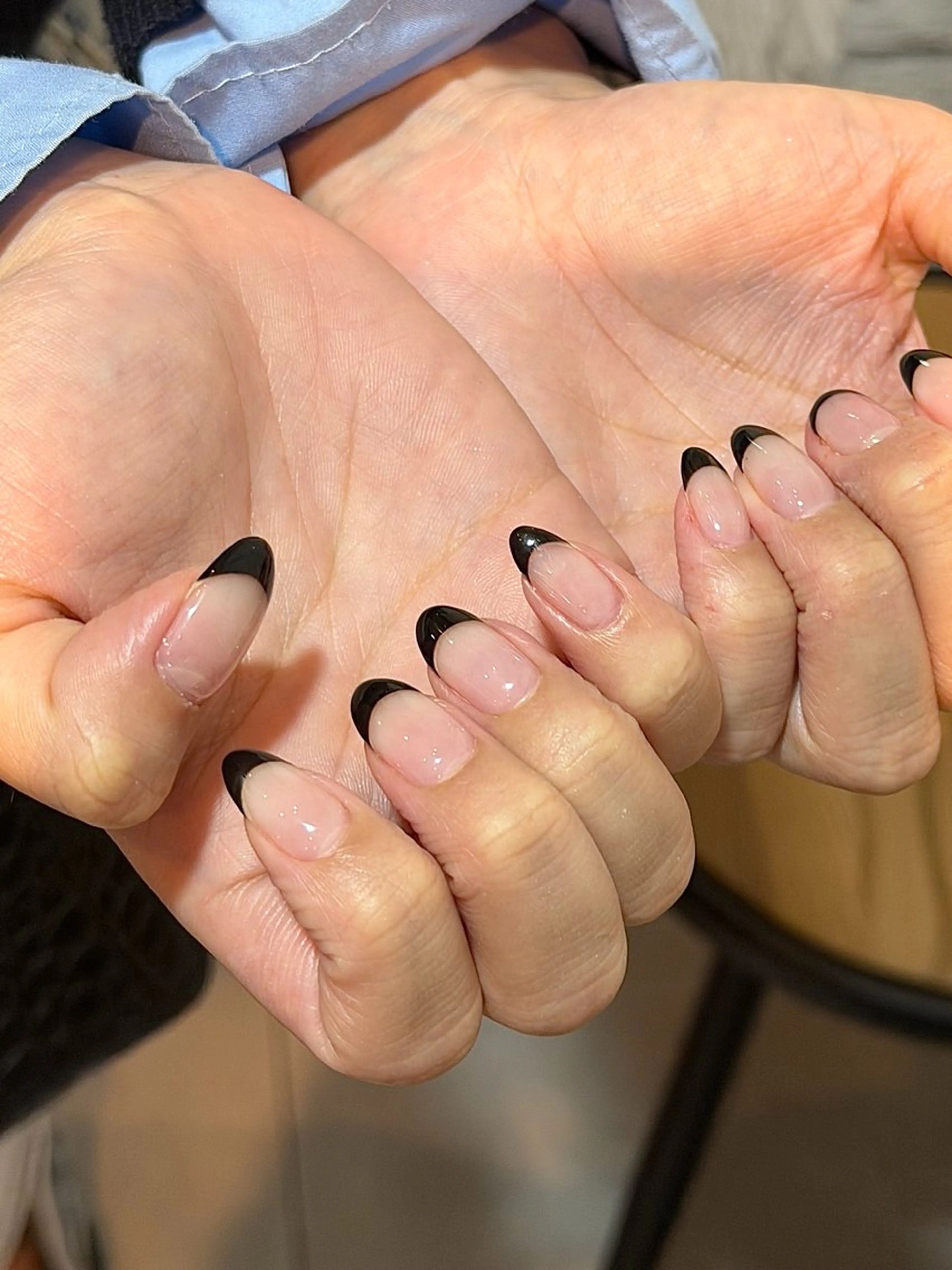 ネイル フレンチネイル ハンドネイル tiffin WAKAのネイルデザイン