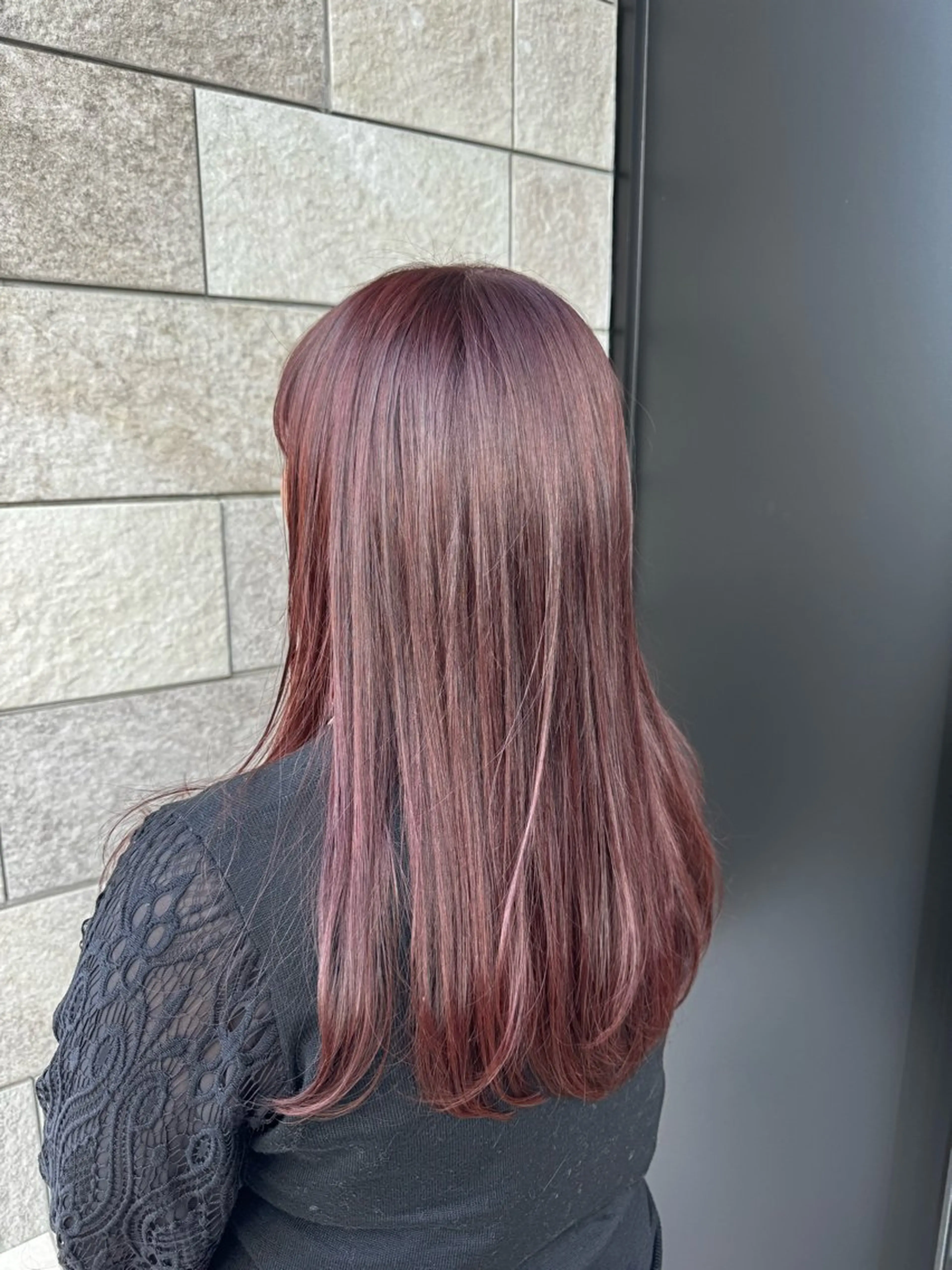 ロング 山本 望華のヘアスタイル