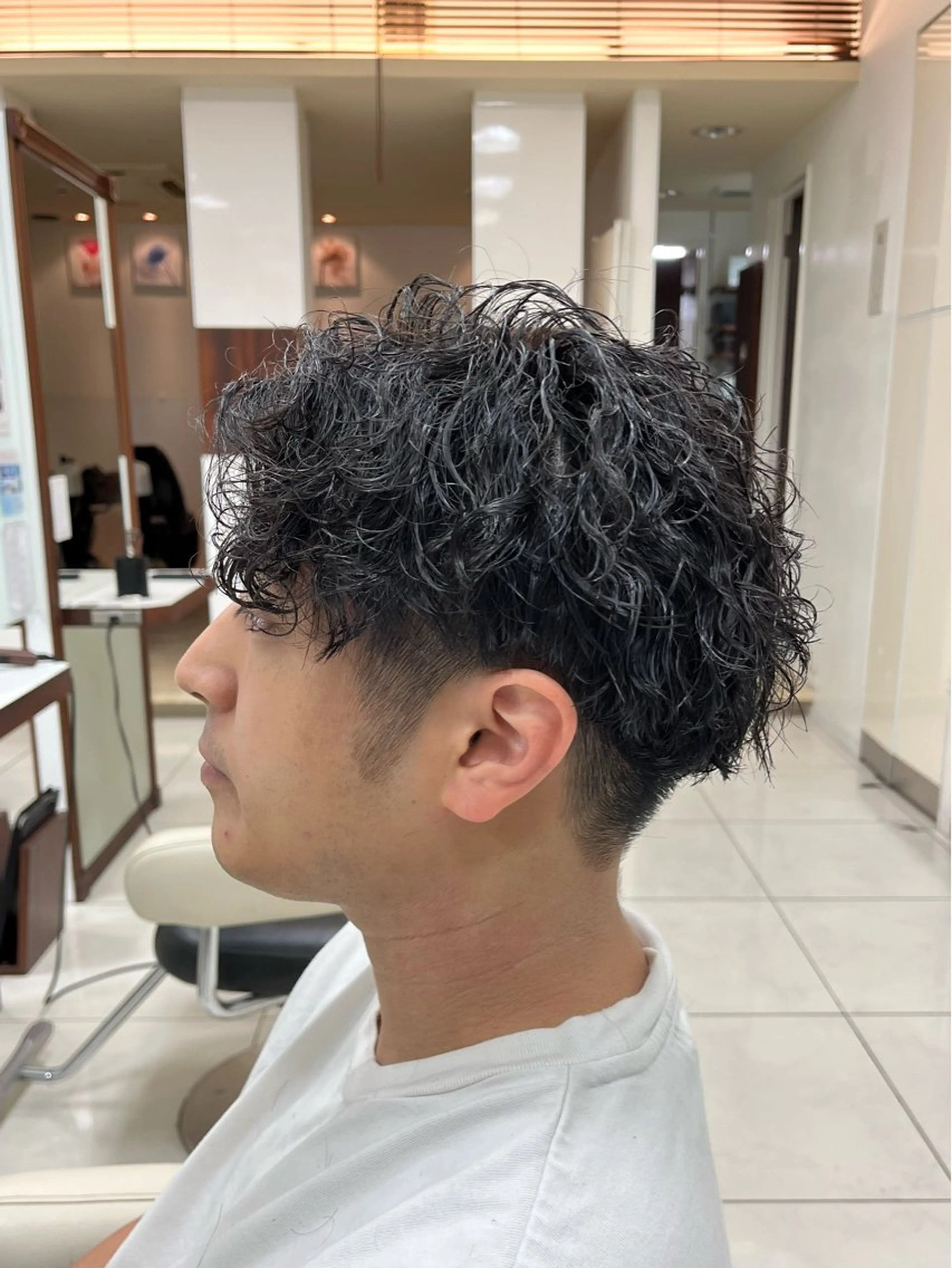 パーマ メンズ Ash 武蔵新城店のヘアスタイル