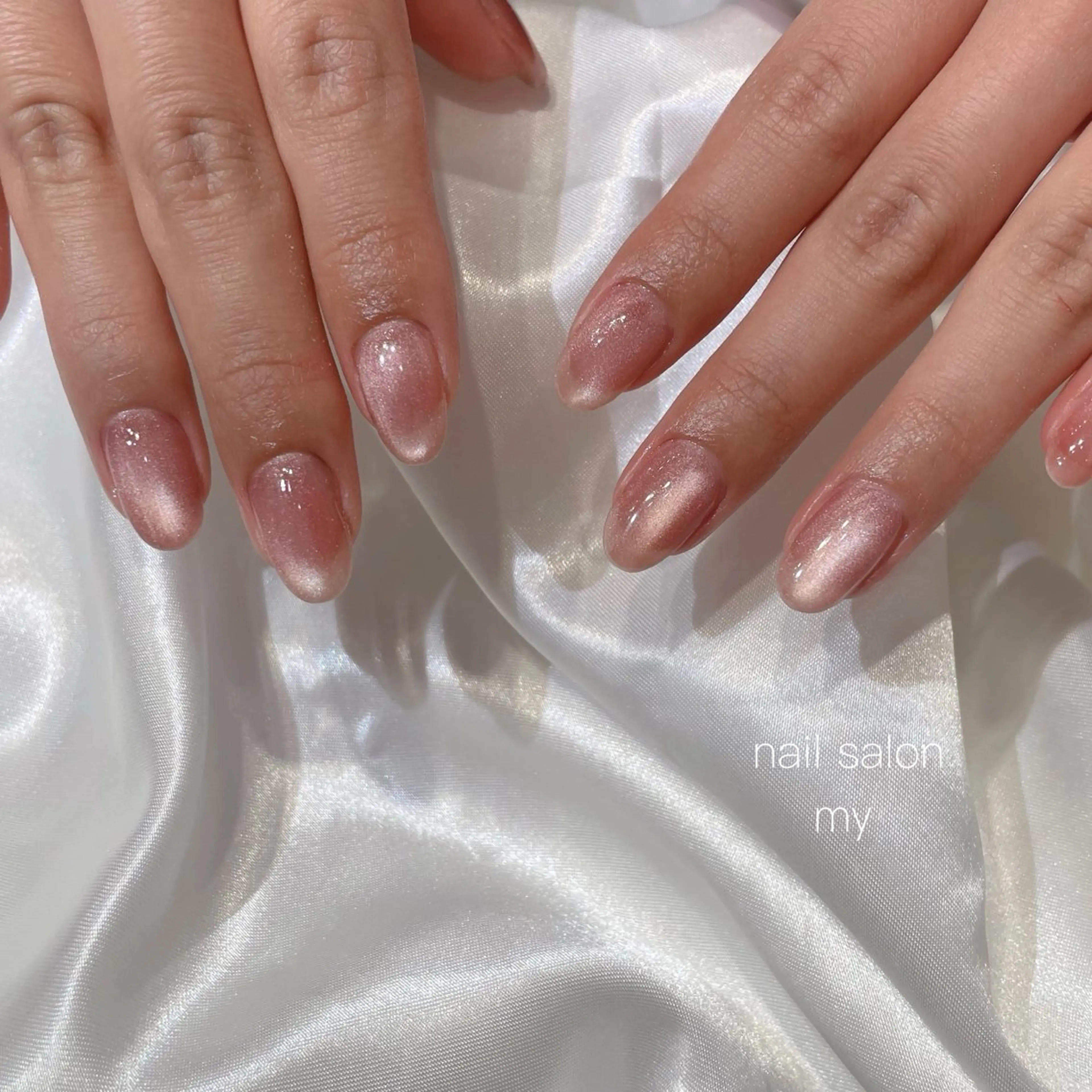 ネイル アートネイル ジェルネイル 韓国ネイル マグネットネイル ニュアンスネイル ハンドネイル フットネイル NailSalon MYのネイルデザイン