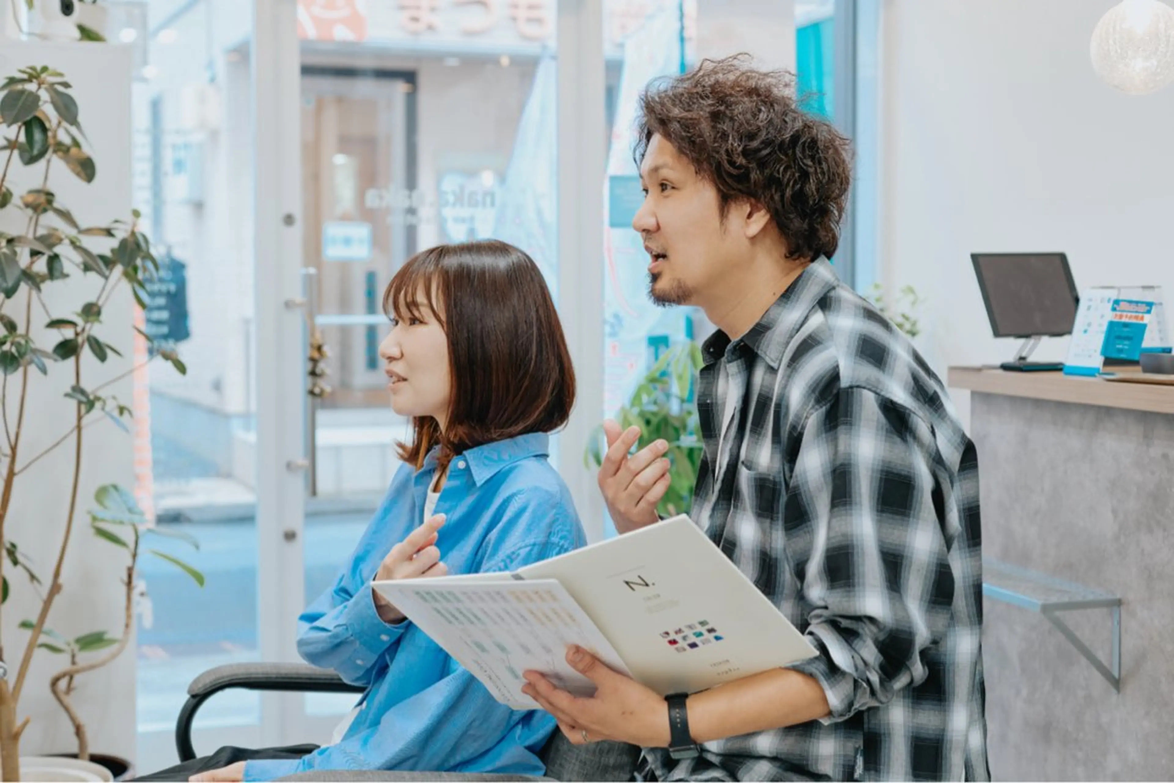 naka.naka 東中野のヘアスタイル