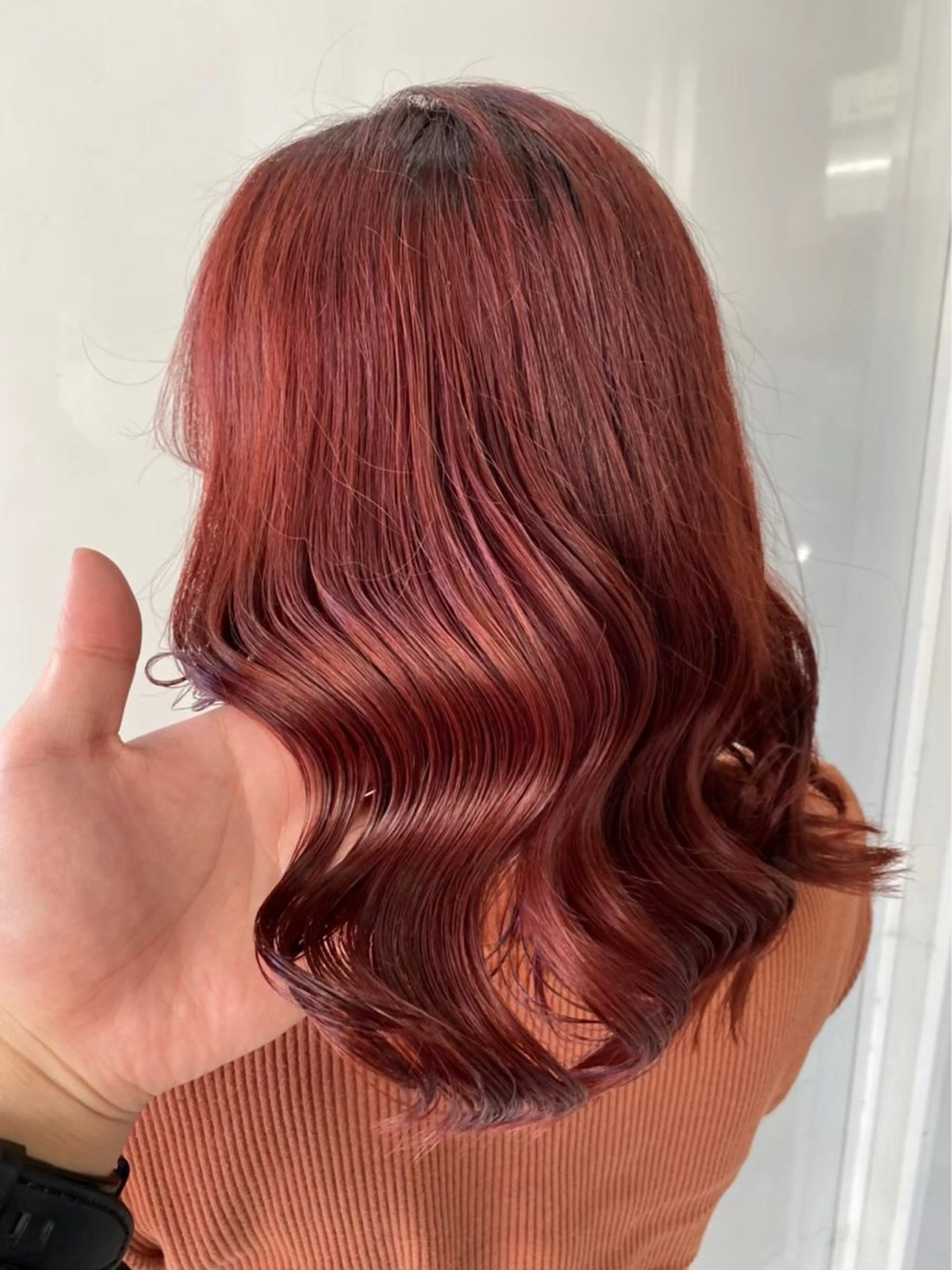 カラー 🌺ギャル盛れ 髙橋夢芽🤙🏾🌺のヘアスタイル