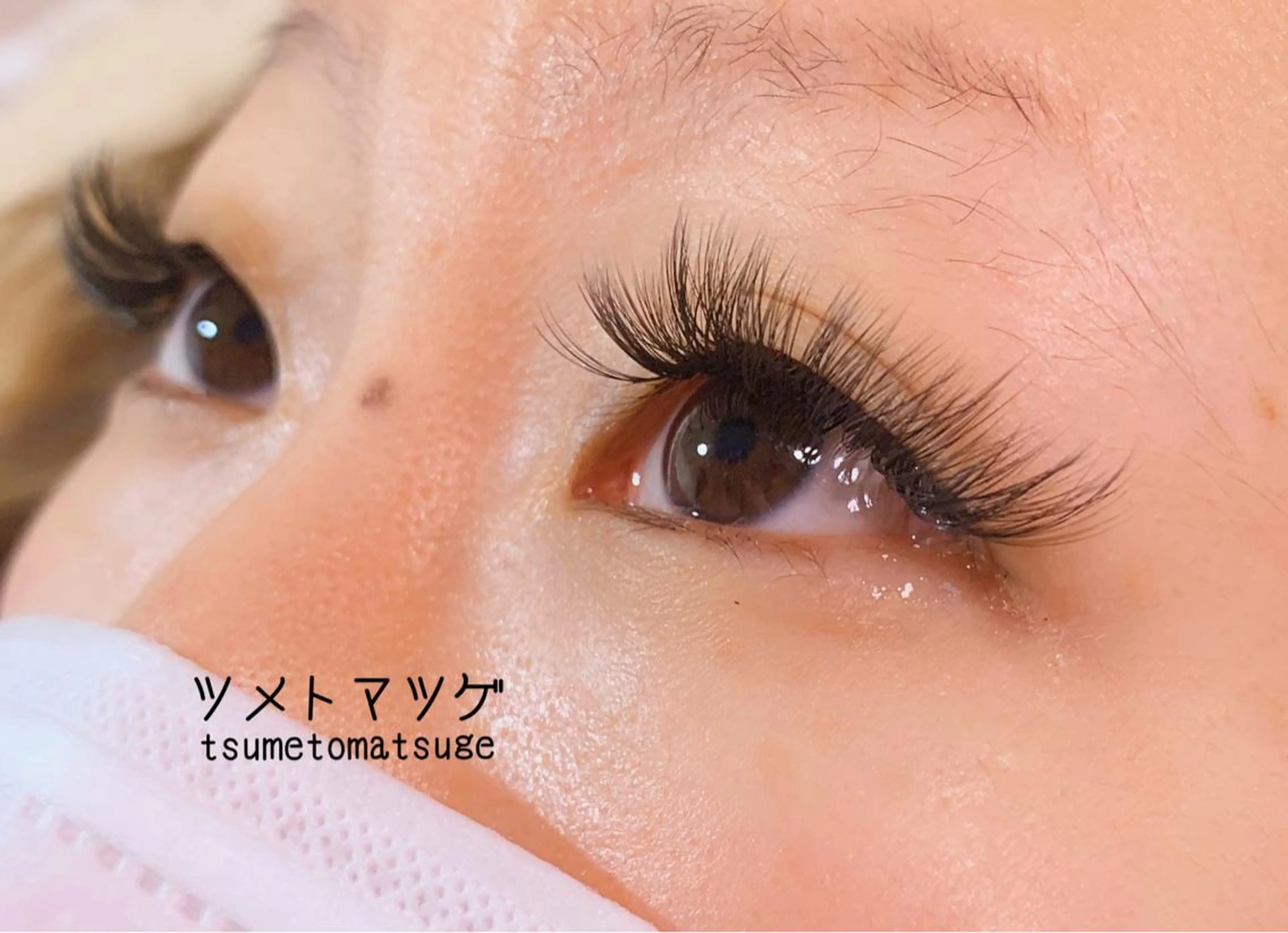 ロング マツエク・マツパ マツエク ツメトマツゲ .のネイルデザイン