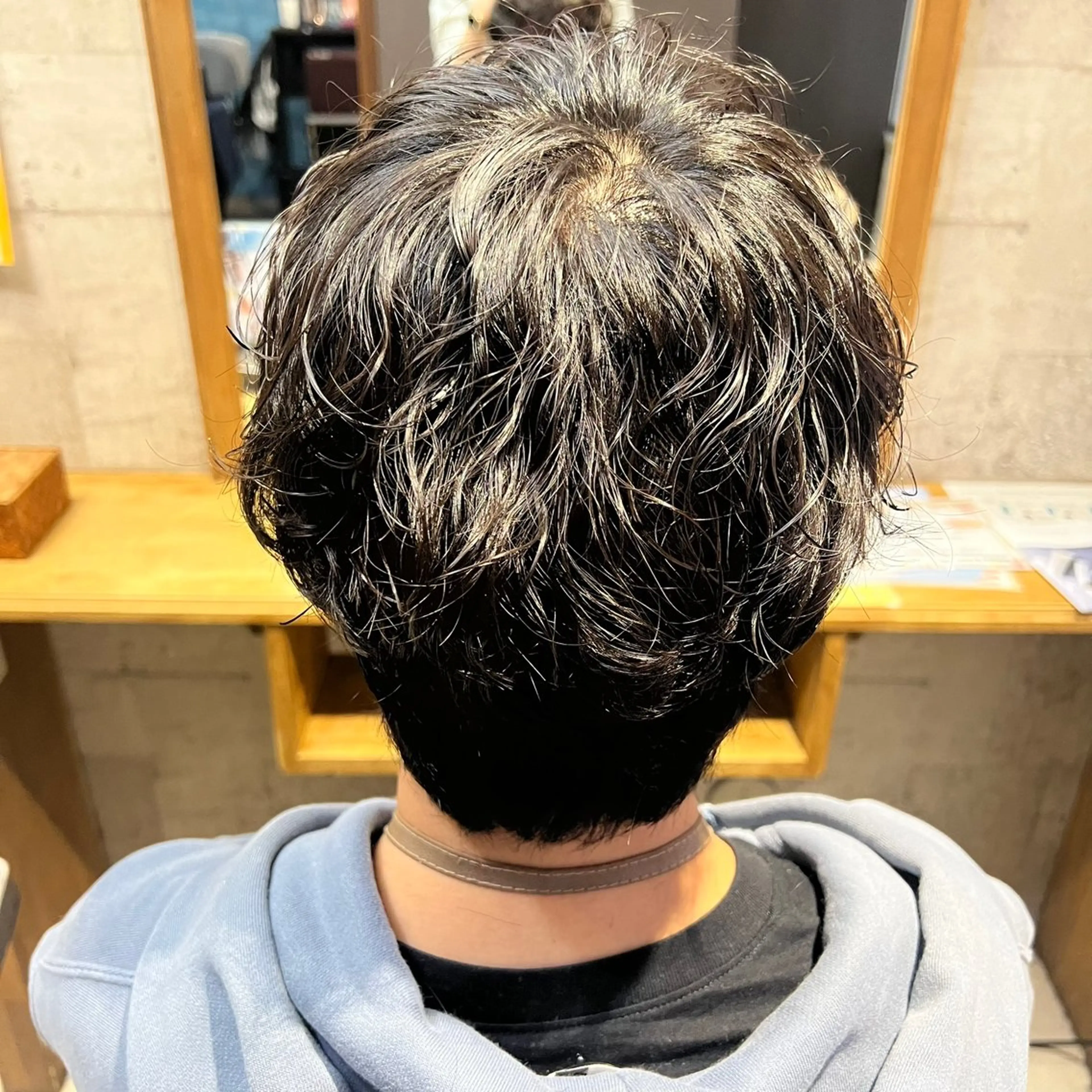 ミディアム メンズ限定 横山🌛のヘアスタイル