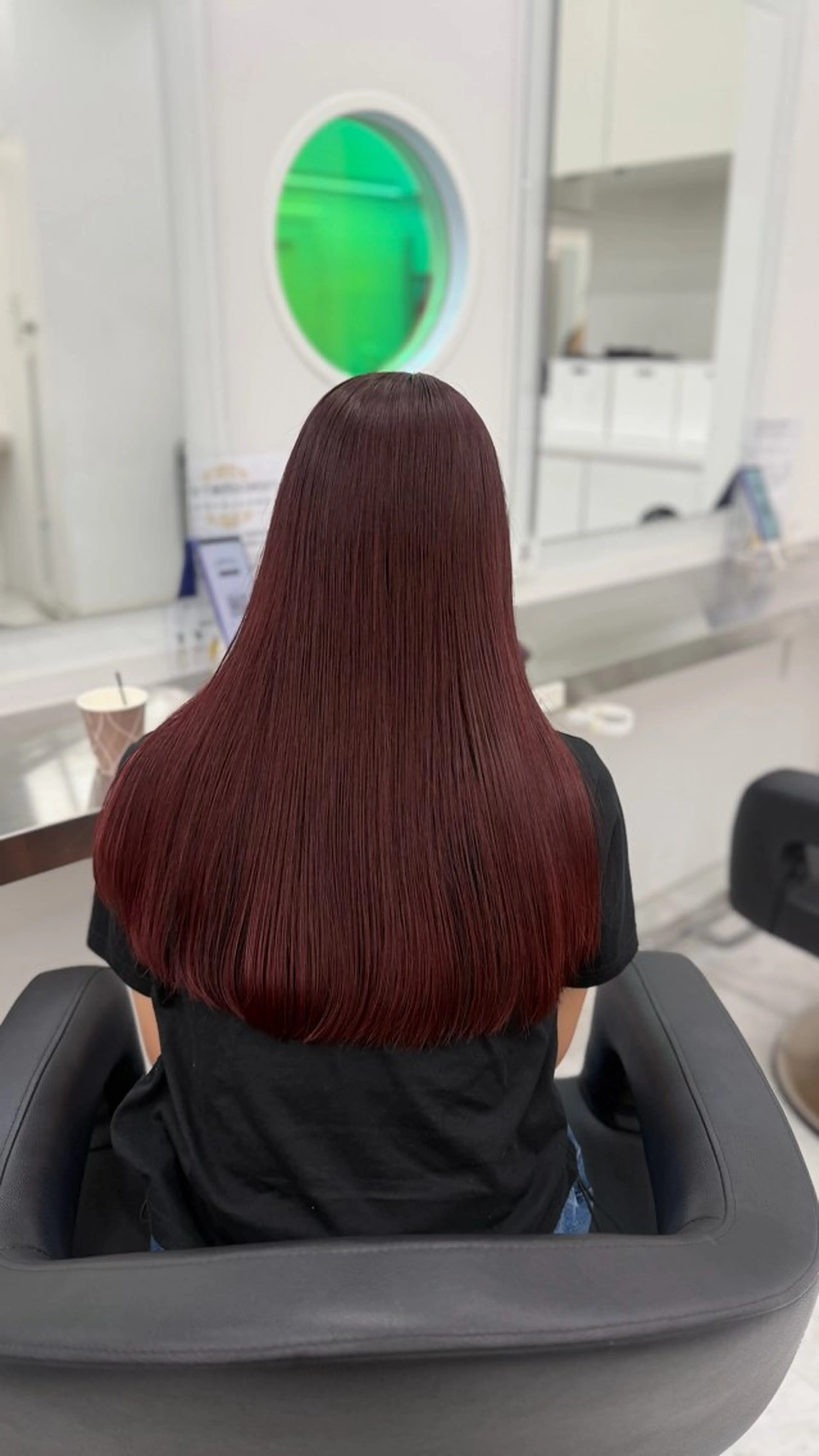 ロング カラー ヘアカラー トリートメント ヘアセット 透明感うる艶カラー 🤍MANAMIのヘアスタイル