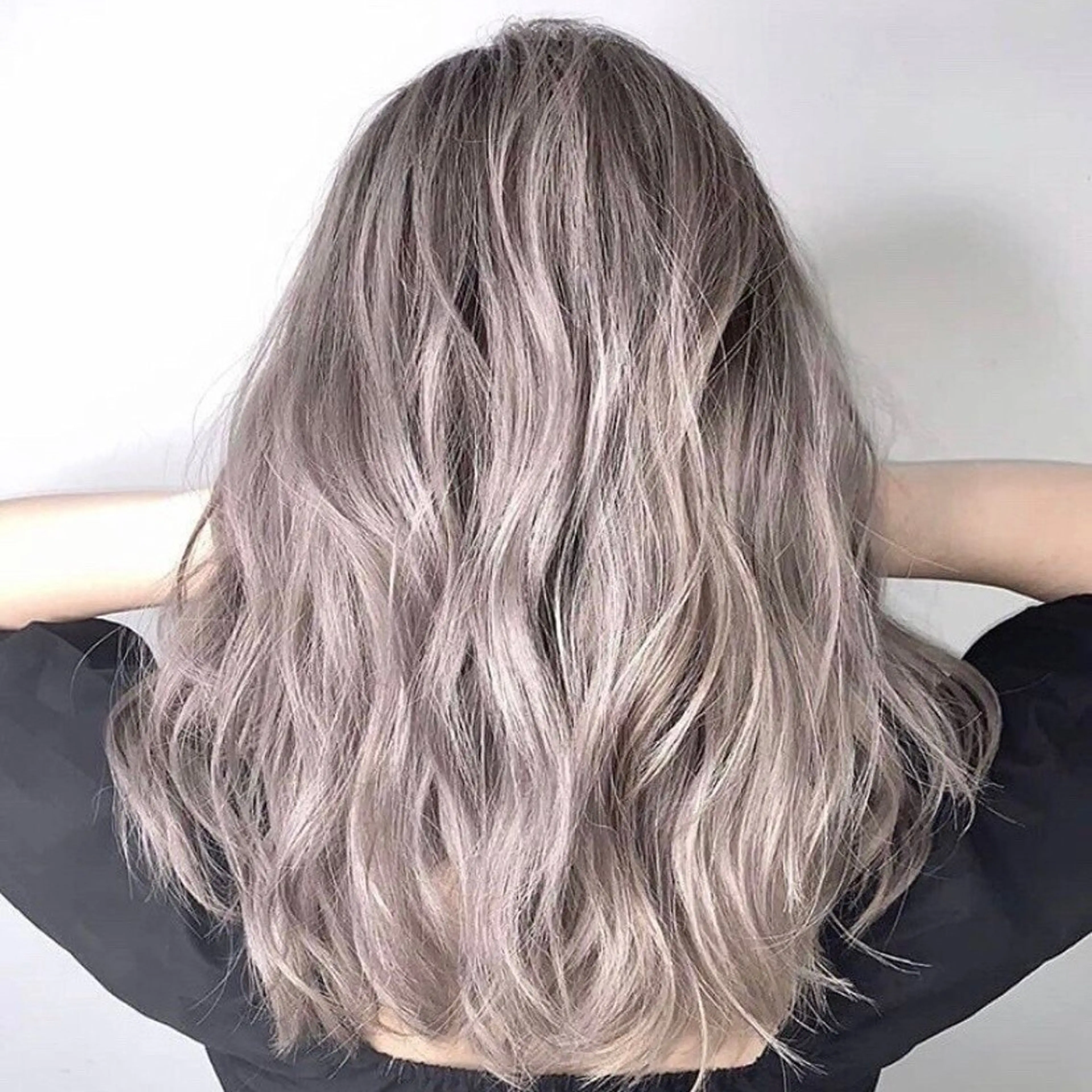ロング カラー パーマ ヘアアレンジ 江坂エリア最安値◎ ブリーチ*土田のヘアスタイル