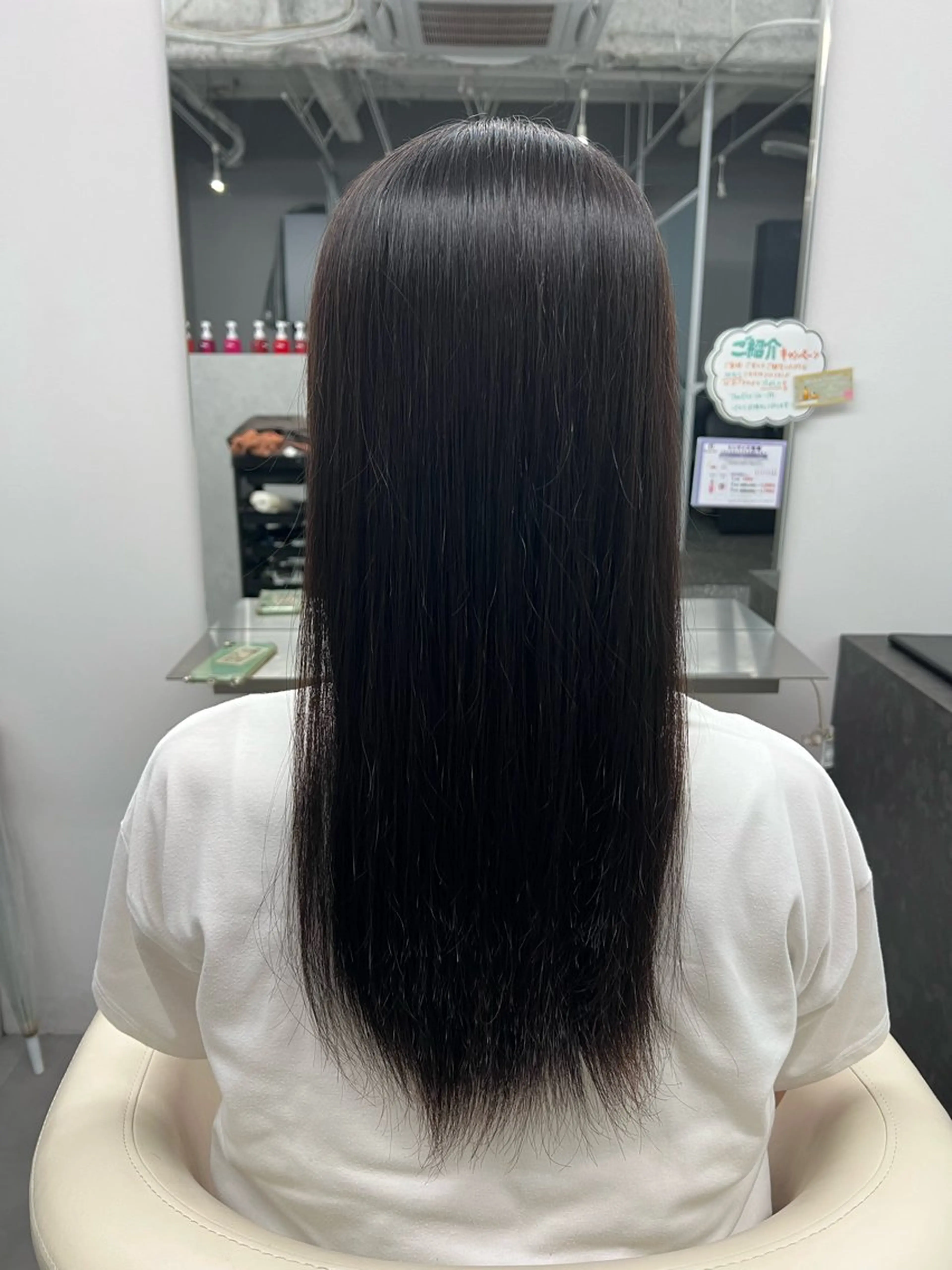 パーマ ストレートパーマ ハイトーン /愛子のヘアスタイル